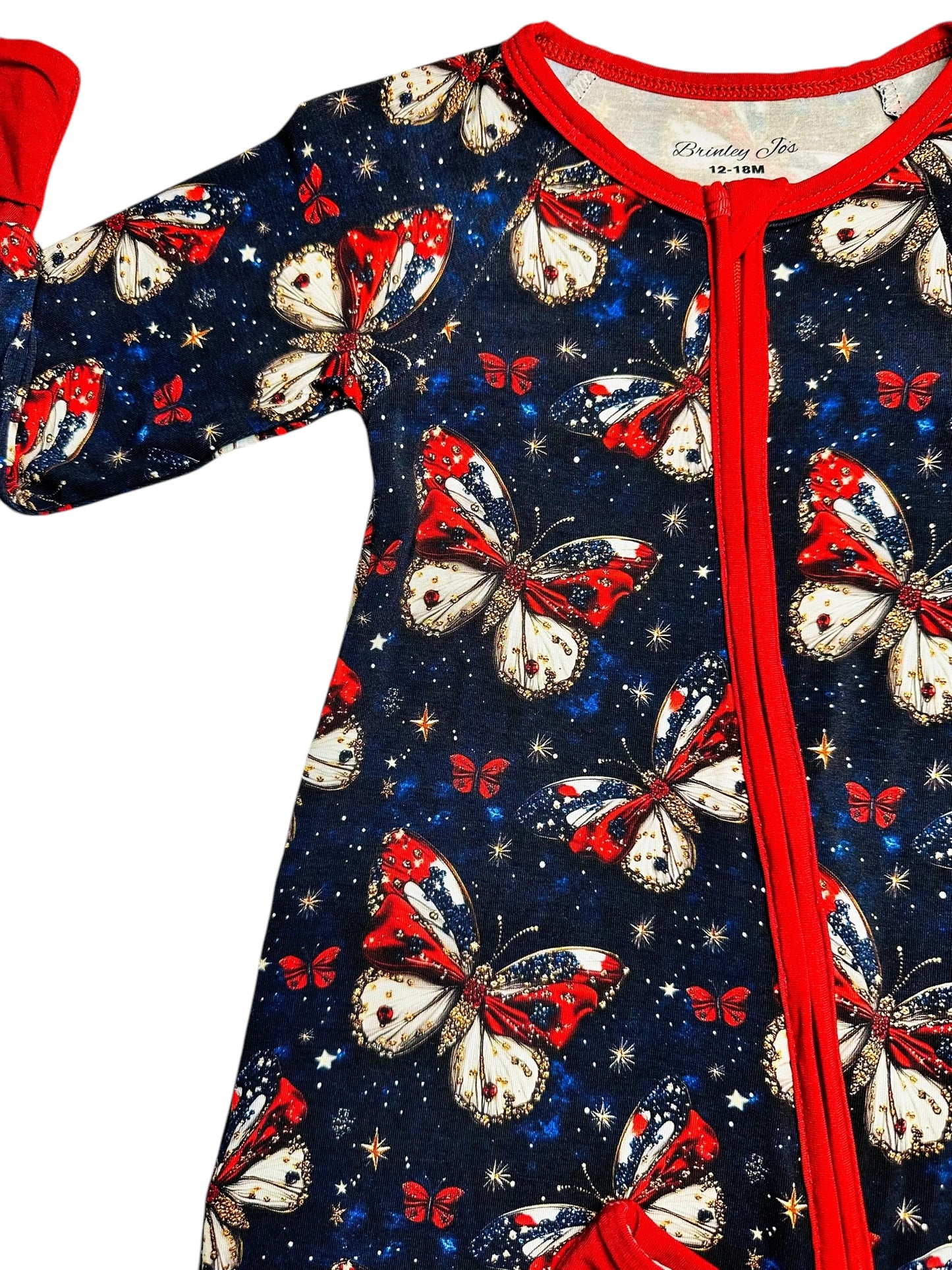 Firework Flutters Bamboo Romper