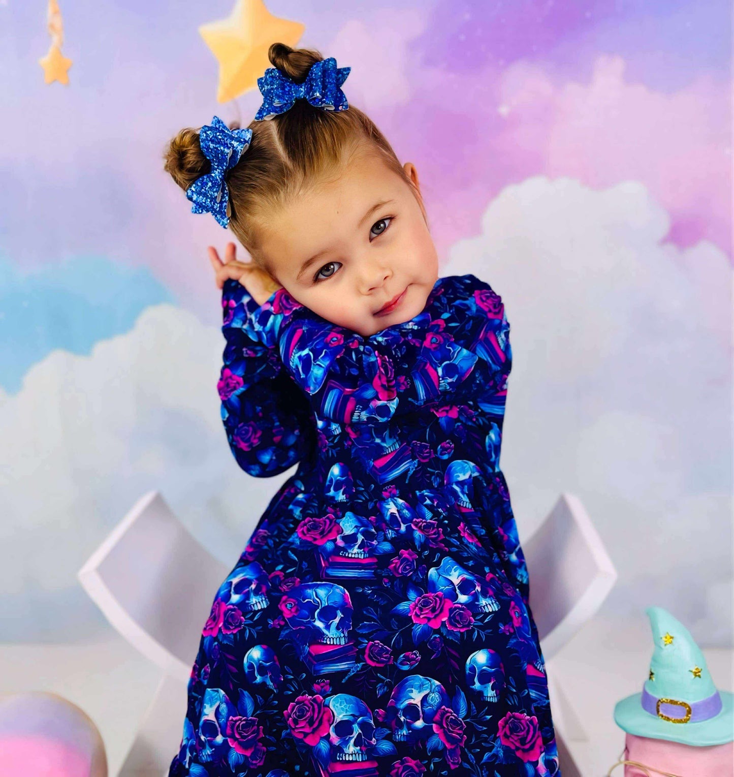 Poison Petals Bamboo Twirl Dress