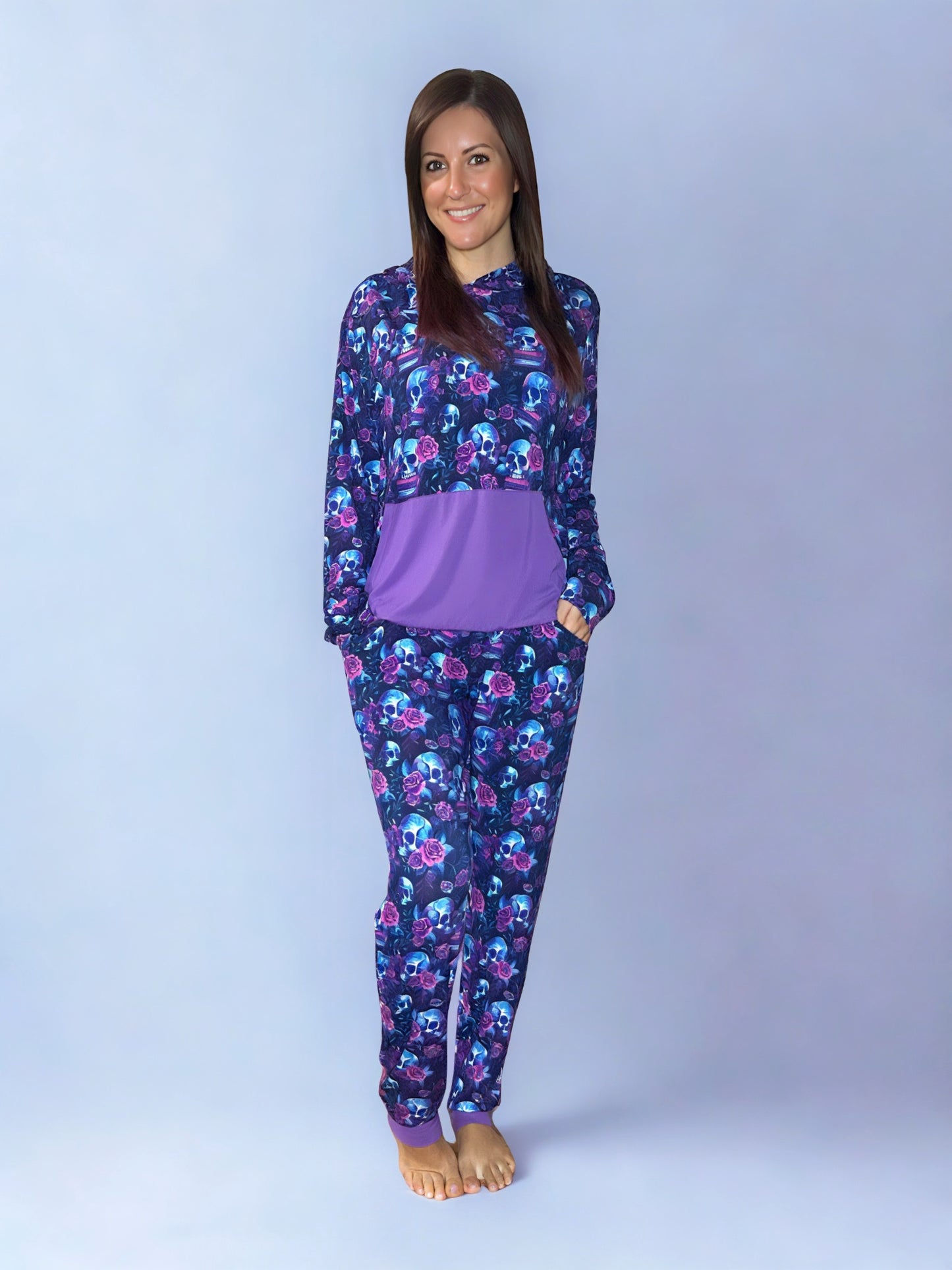 Poison Petals Adult Bamboo Joggers