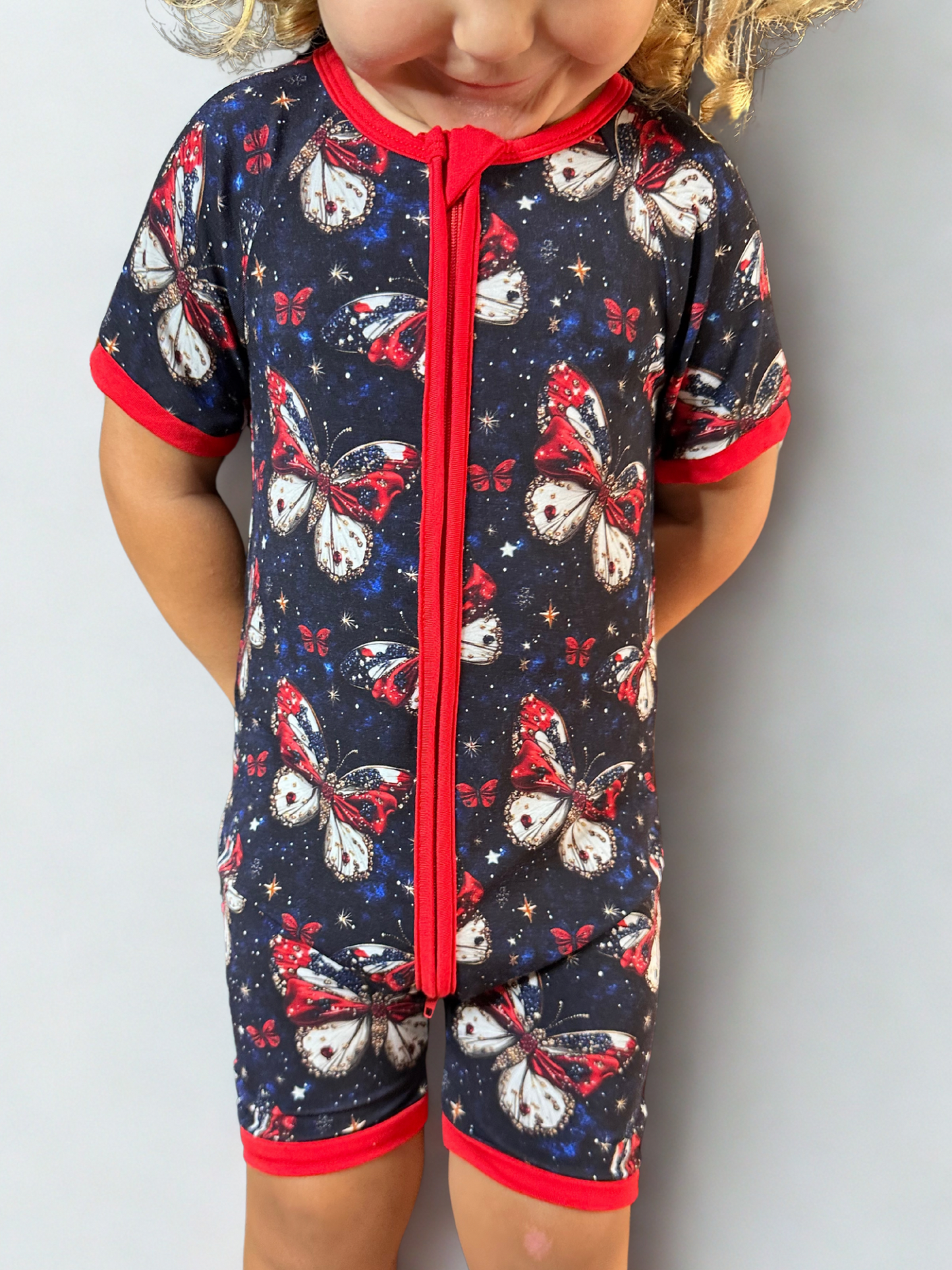 Firework Flutters Bamboo Shortie