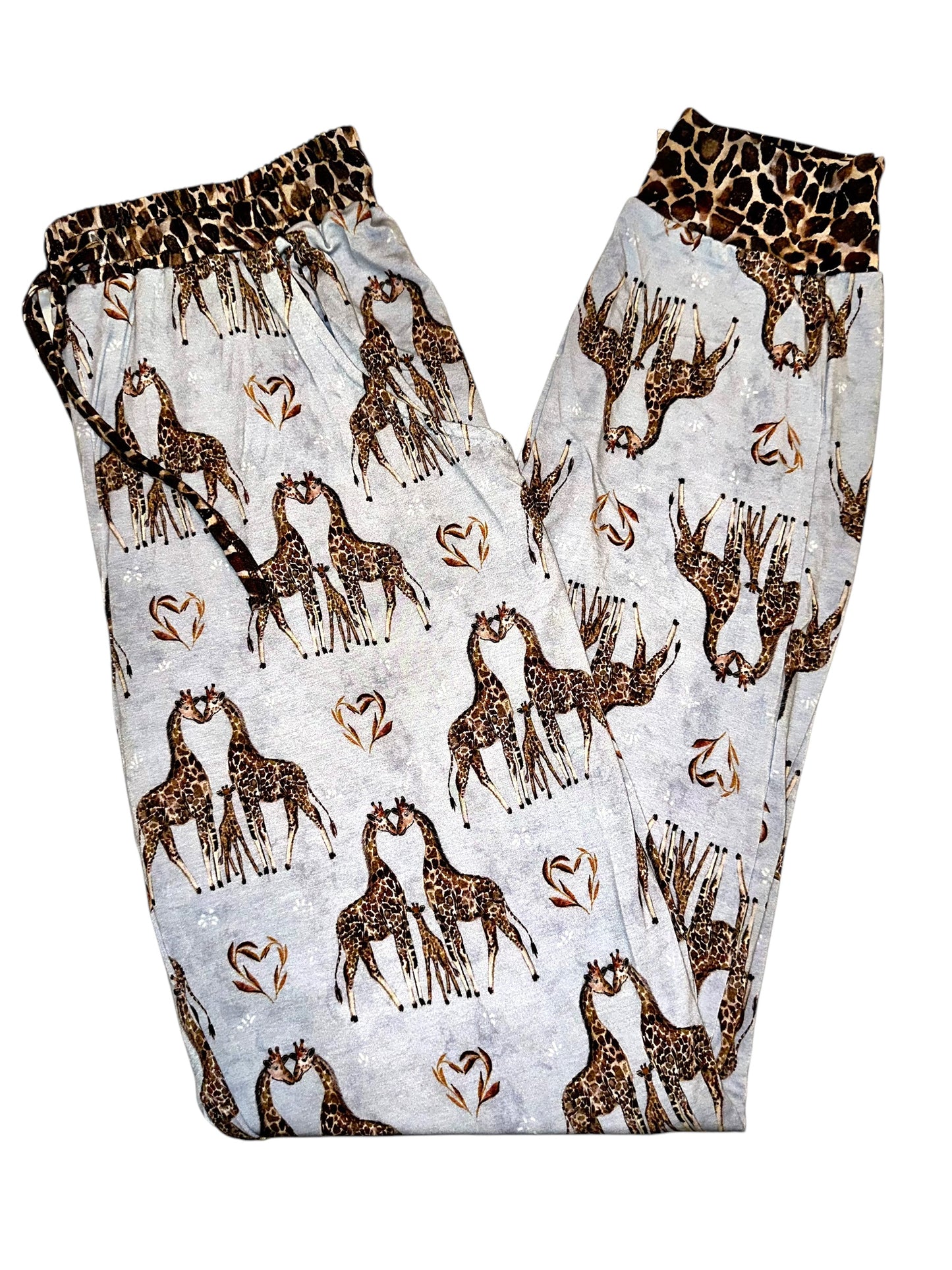 Love you Long Time Adult Bamboo Joggers