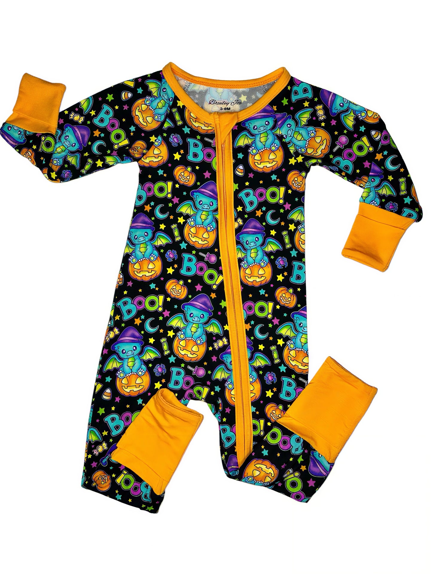 Moo Slayer Halloween Bamboo Romper