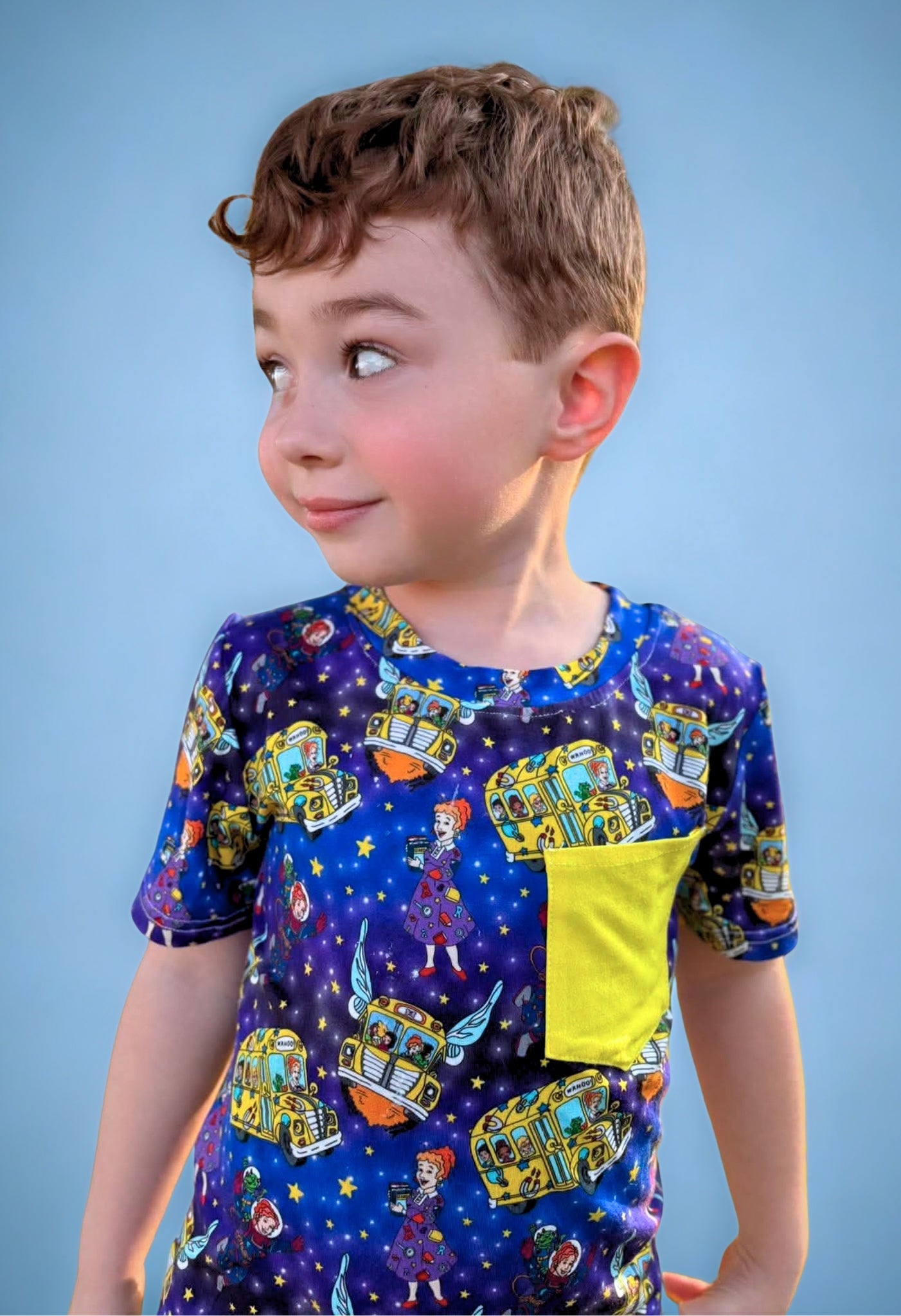 Magical Learning Bamboo Pocket Tee and Shorts Set
