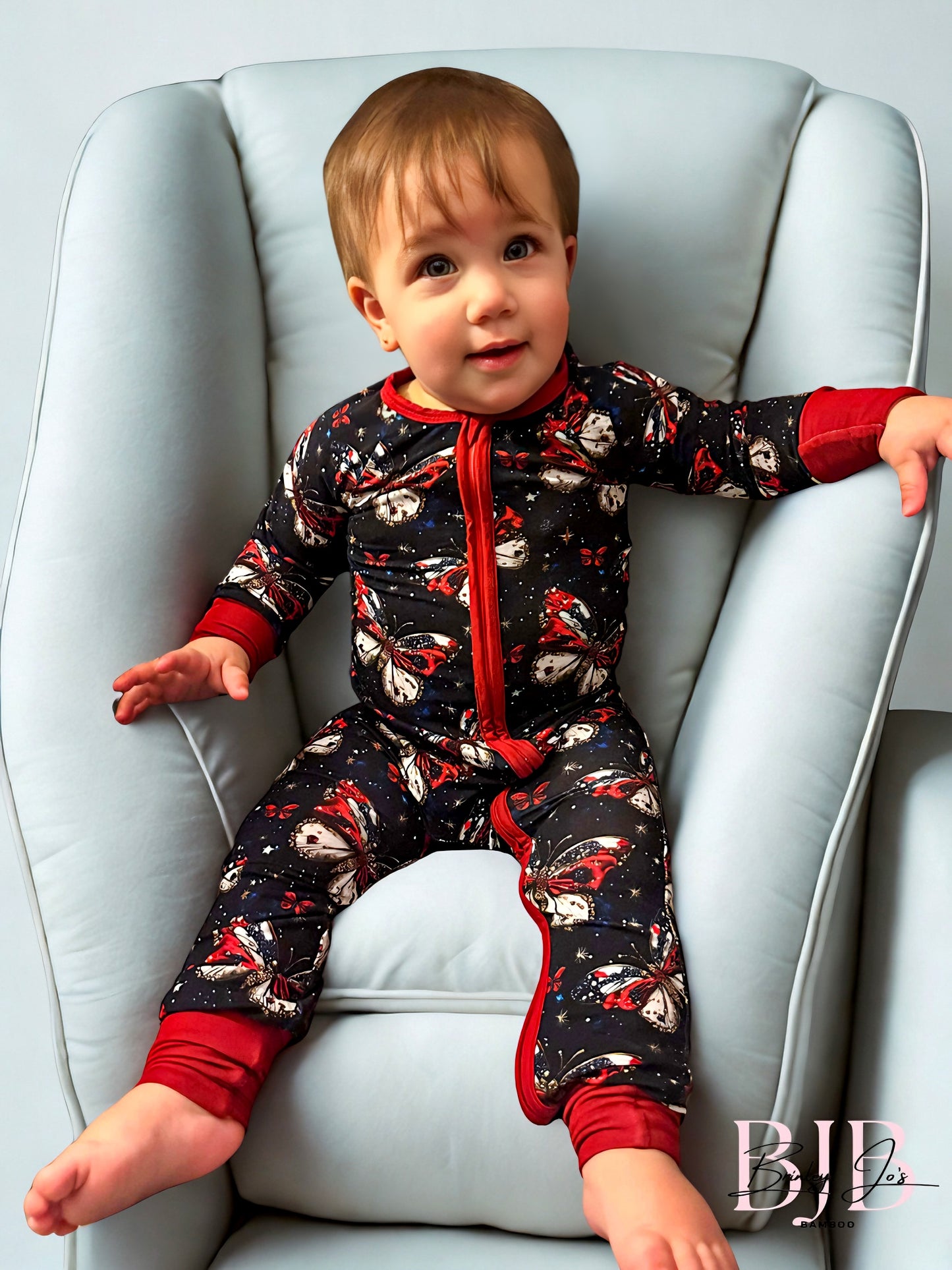 Firework Flutters Bamboo Romper