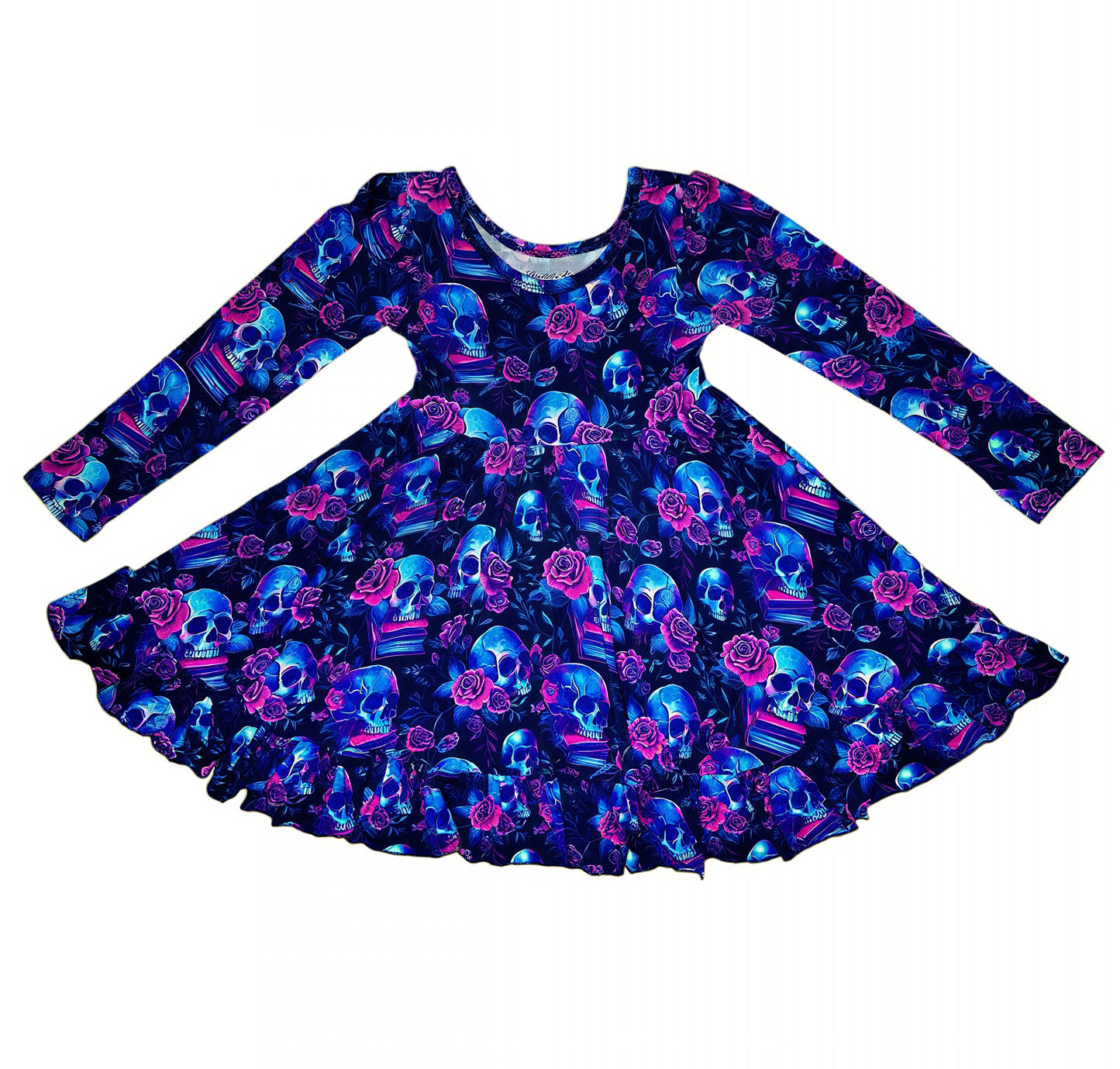 Poison Petals Bamboo Twirl Dress