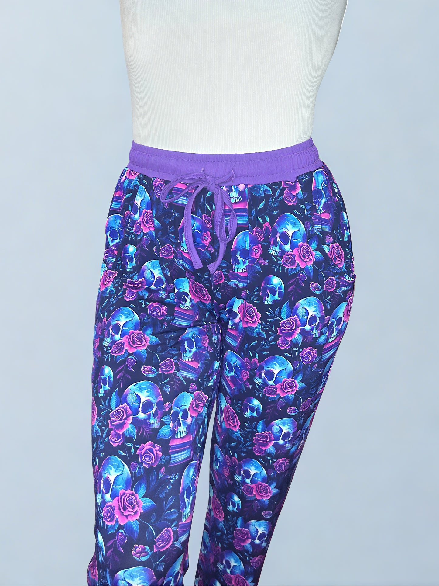 Poison Petals Adult Bamboo Joggers