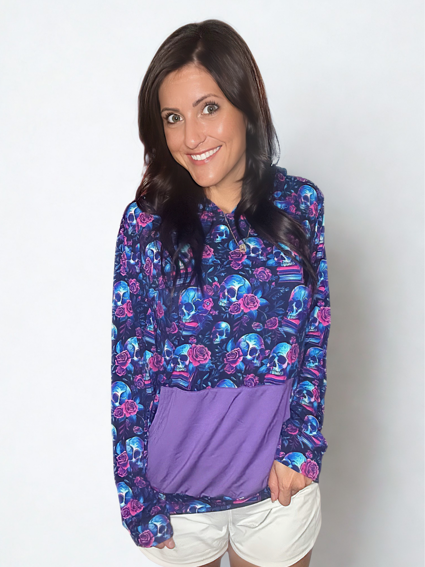 Poison Petals Adult Bamboo Hoodie
