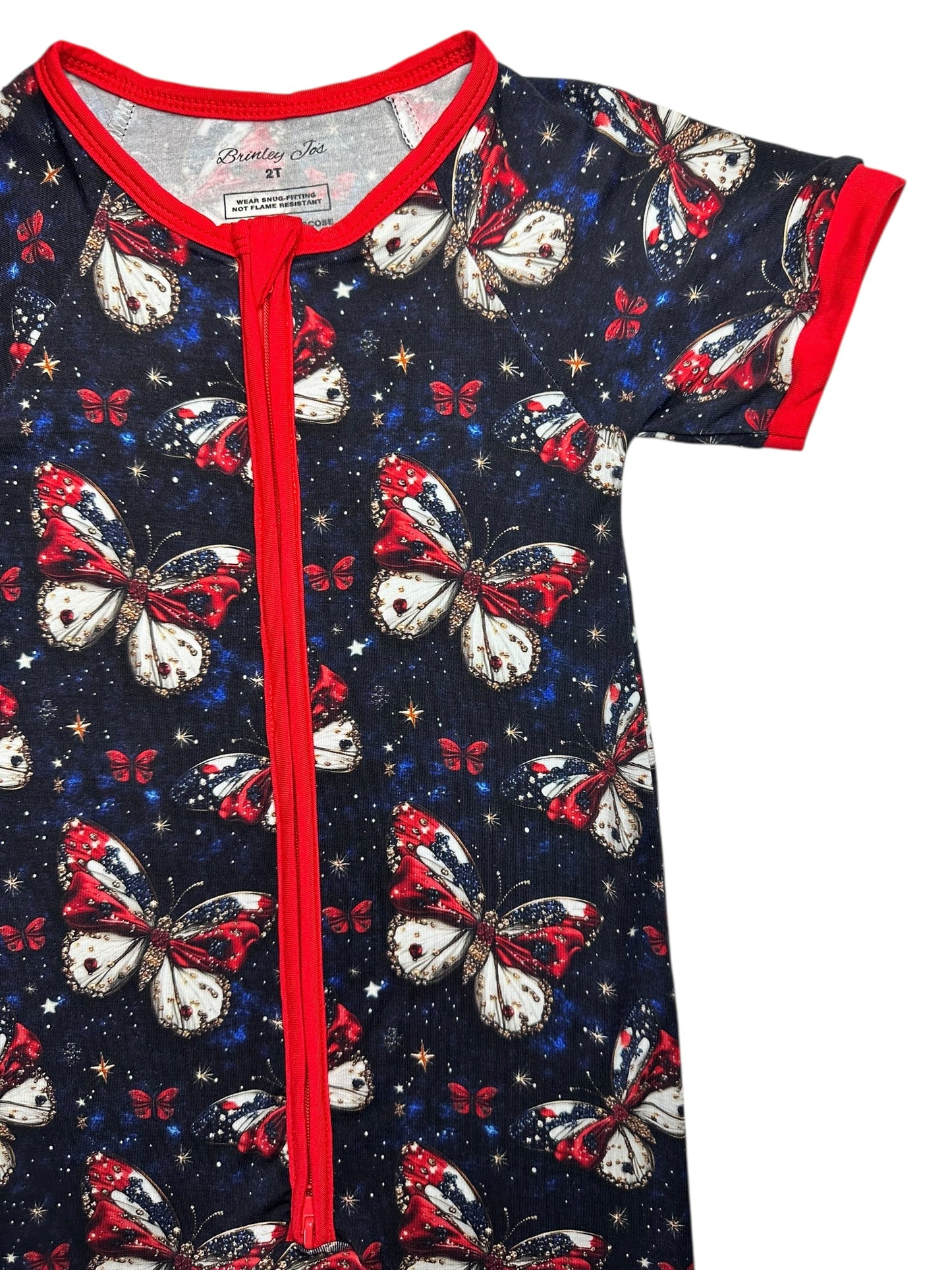 Firework Flutters Bamboo Shortie