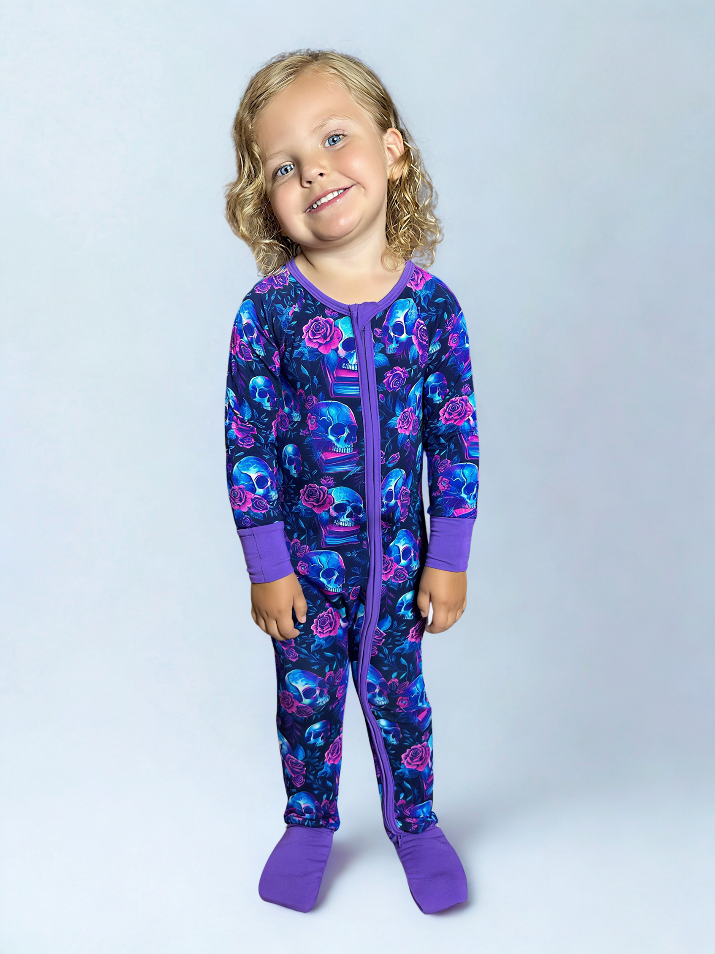 Poison Petals Bamboo Romper