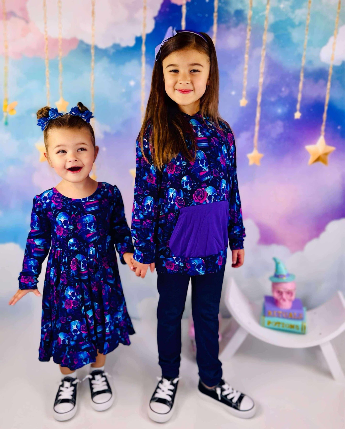 Poison Petals Bamboo Twirl Dress