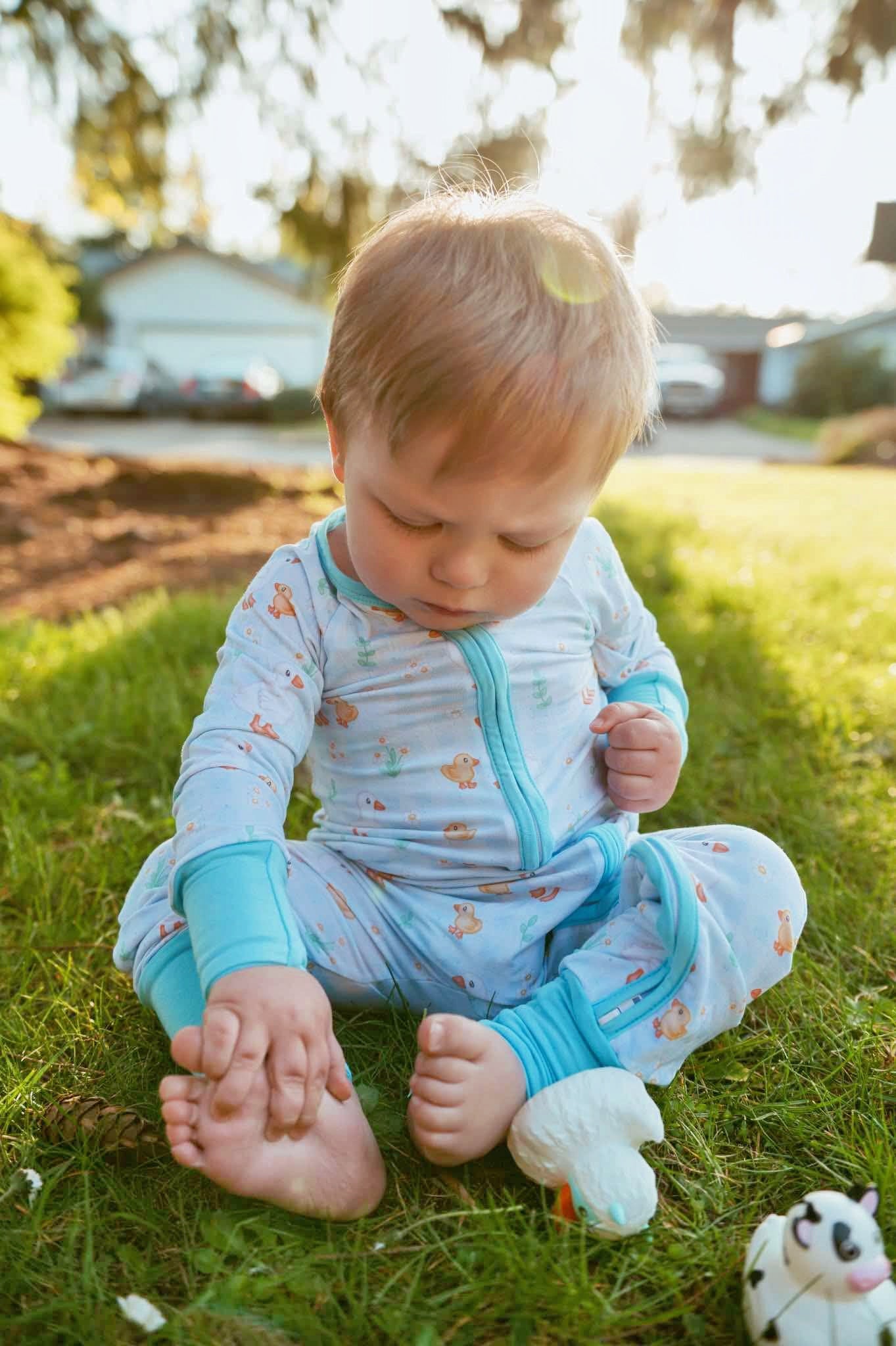 Little Duckling Bamboo Romper