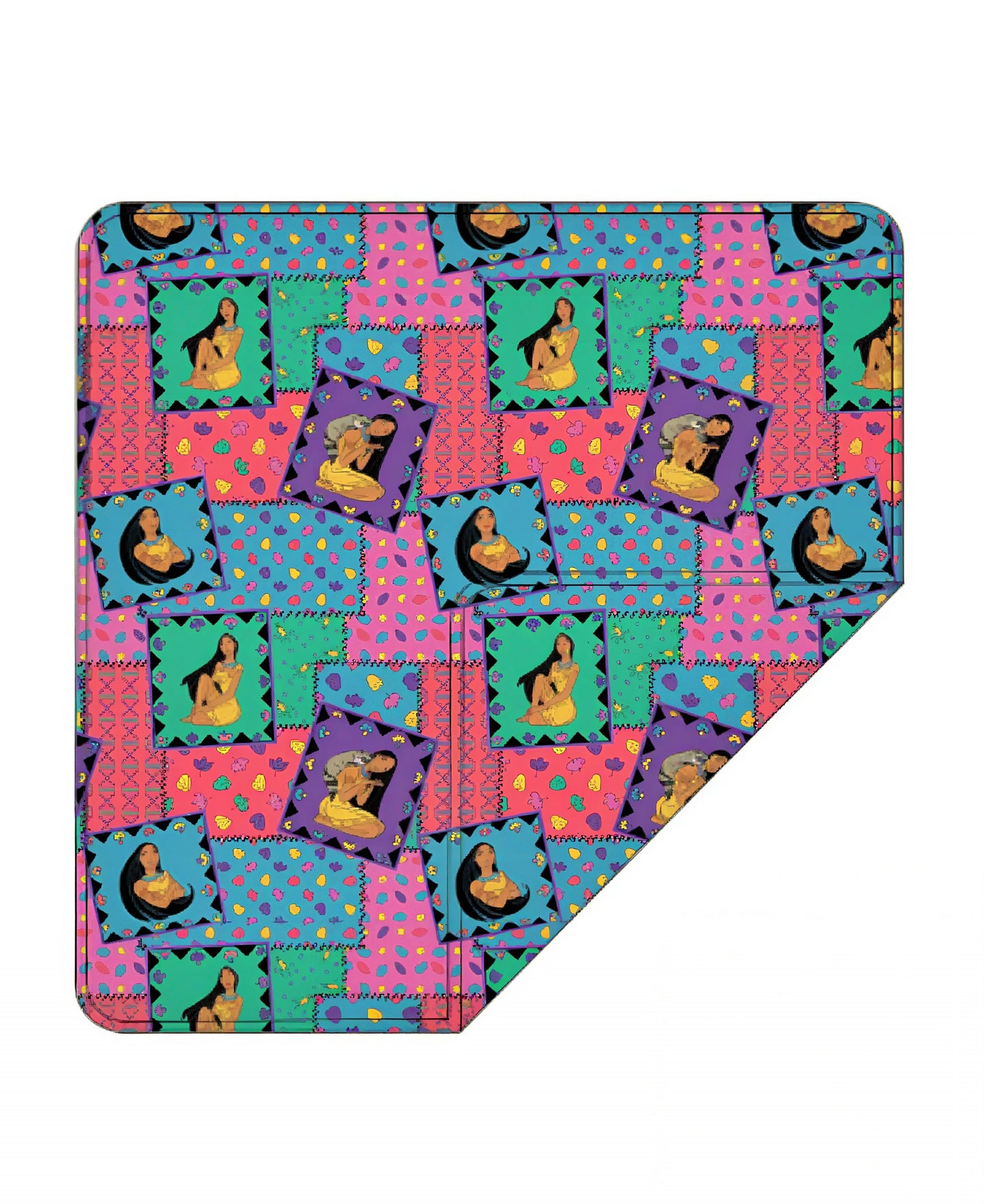 Retro Remix Double Layered Bamboo Blanket (pre order)