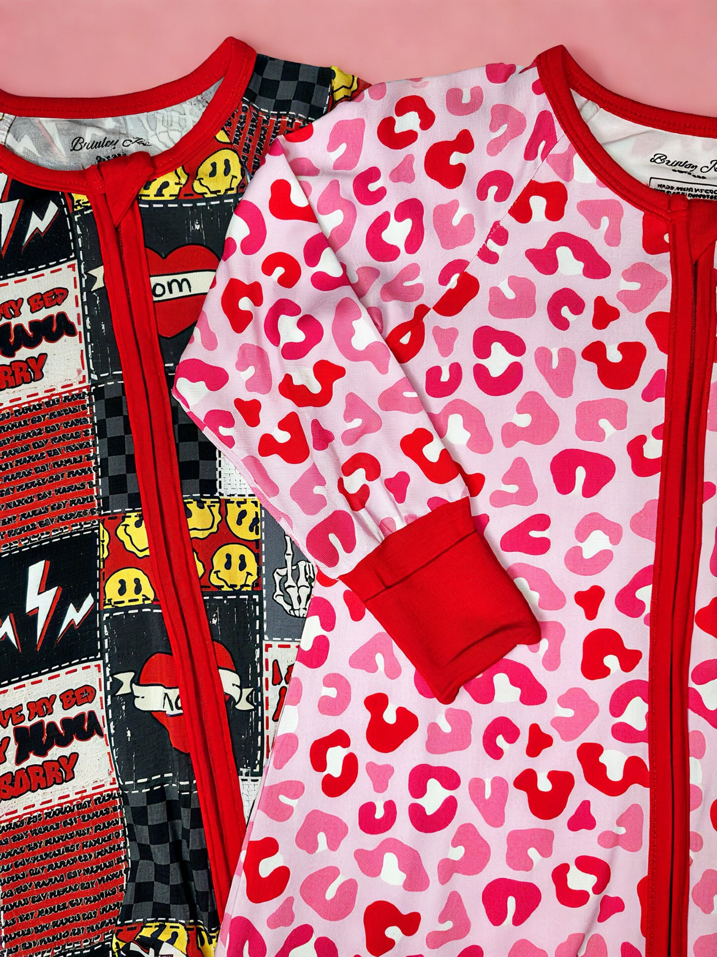 Pretty in Pink Bamboo Romper