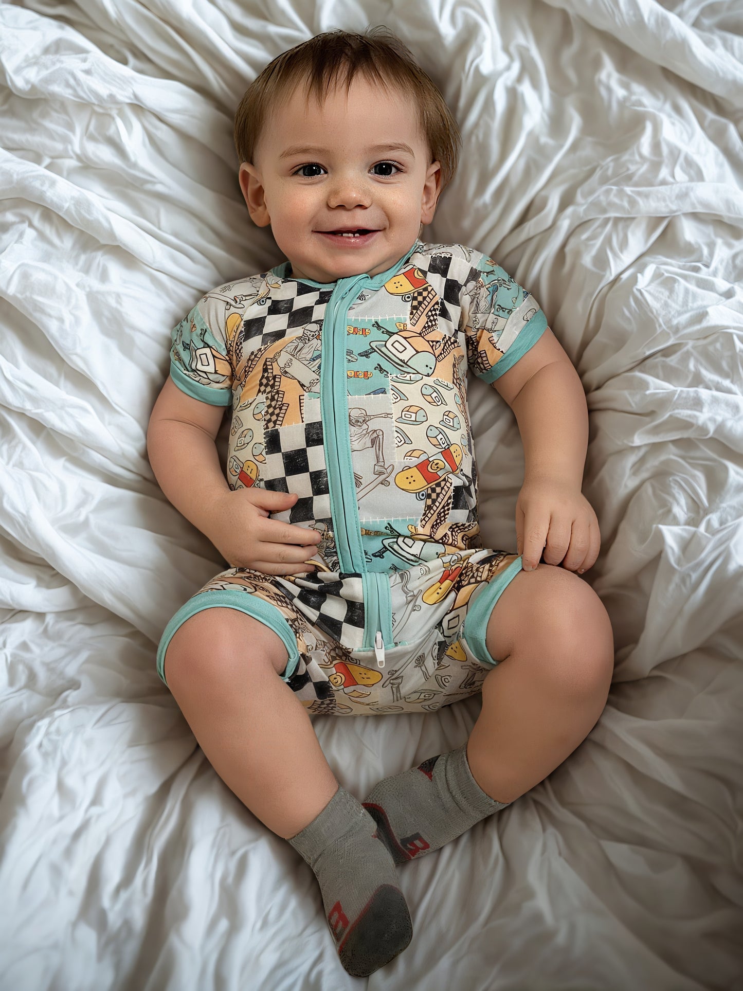 Skater Boy Bamboo Shortie