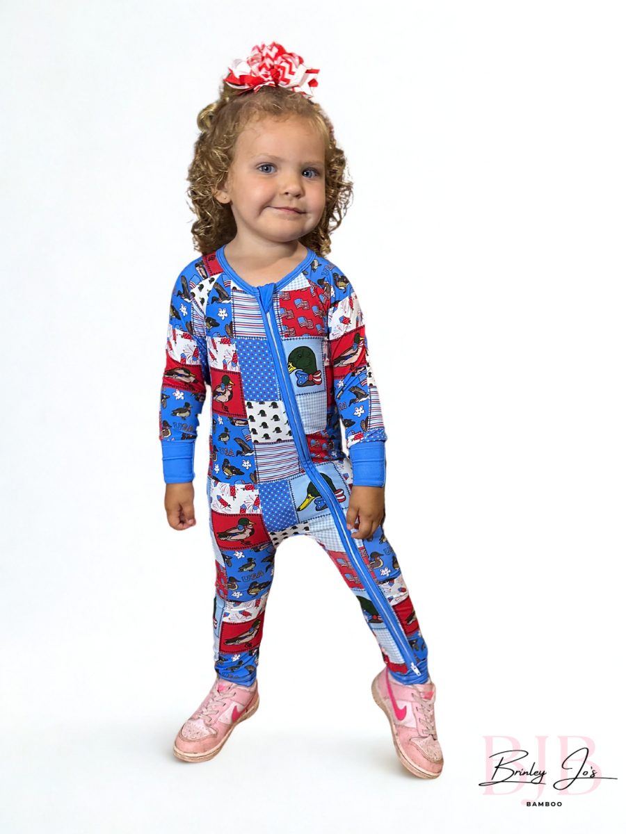 FireQUACKer Bamboo Romper