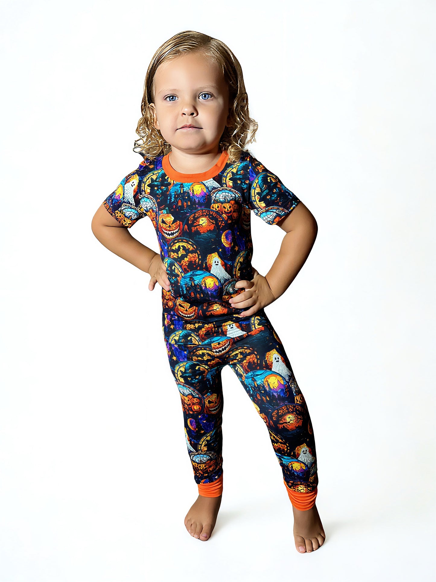 Wicked Windows Bamboo Two Piece Pajama Set