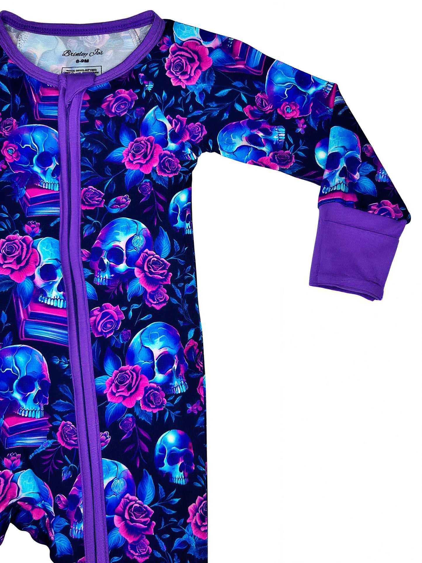 Poison Petals Bamboo Romper