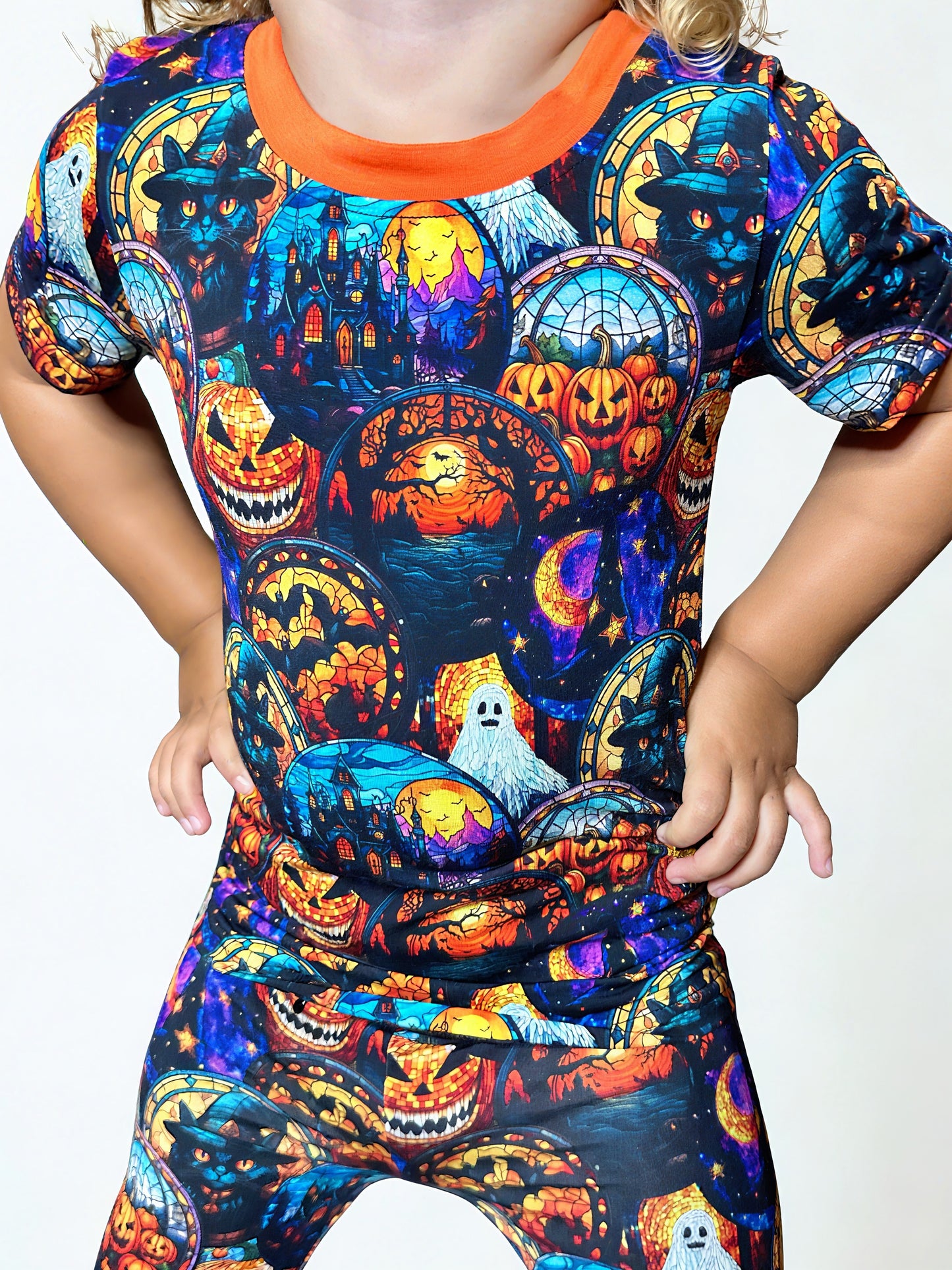 Wicked Windows Bamboo Two Piece Pajama Set