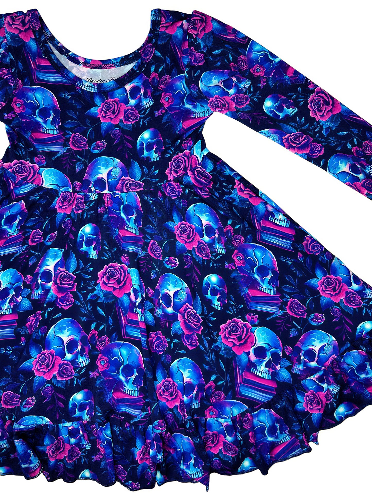 Poison Petals Bamboo Twirl Dress