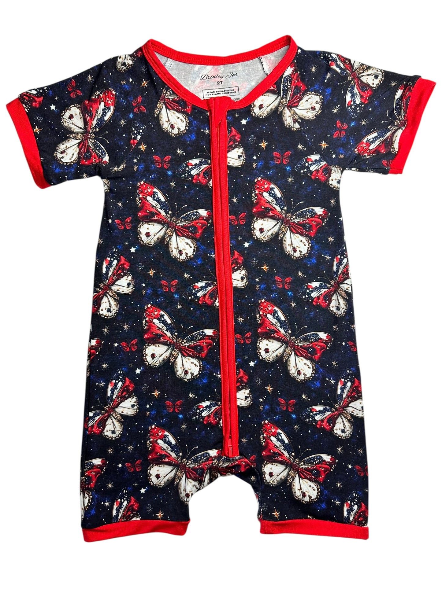 Firework Flutters Bamboo Shortie