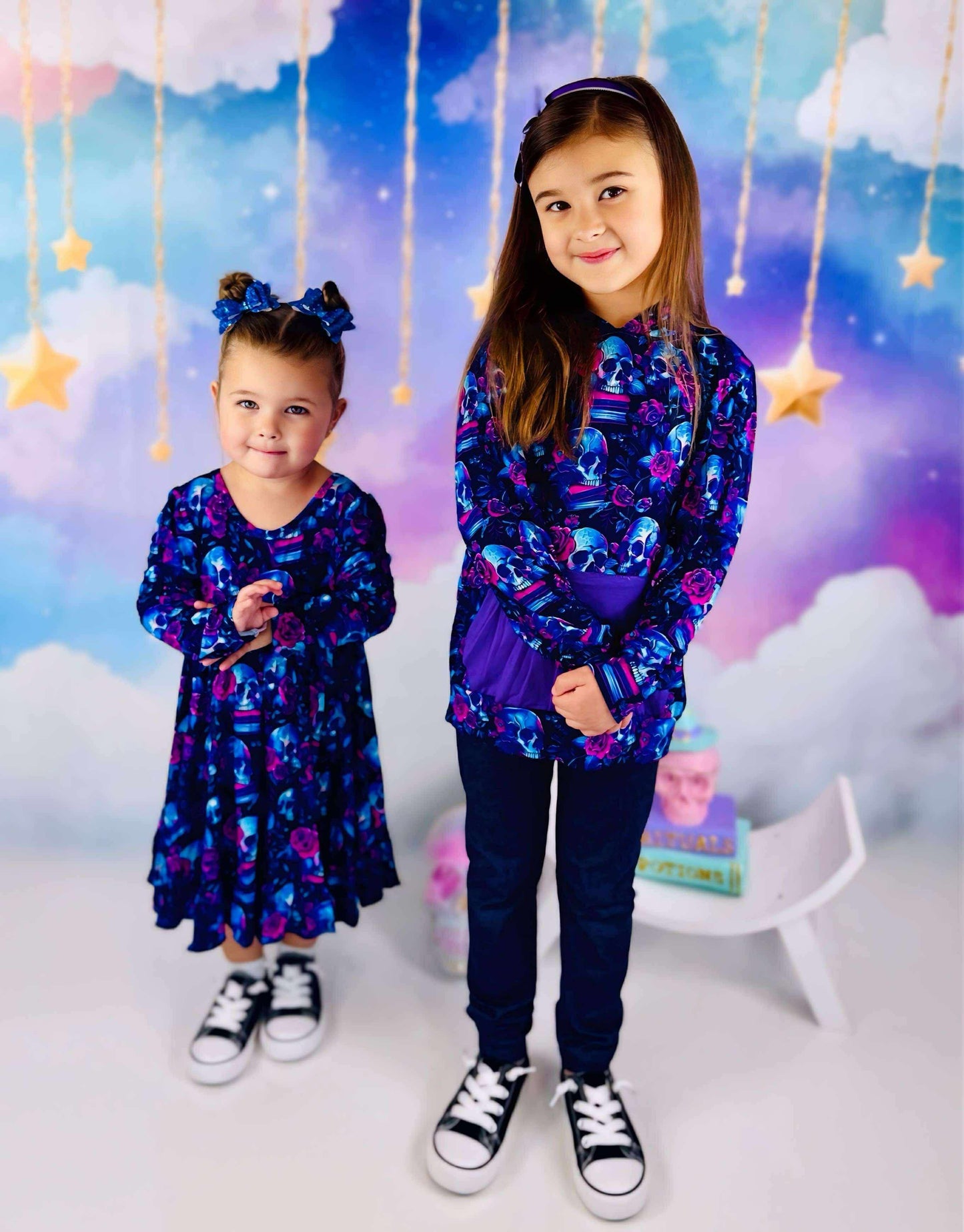 Poison Petals Bamboo Twirl Dress
