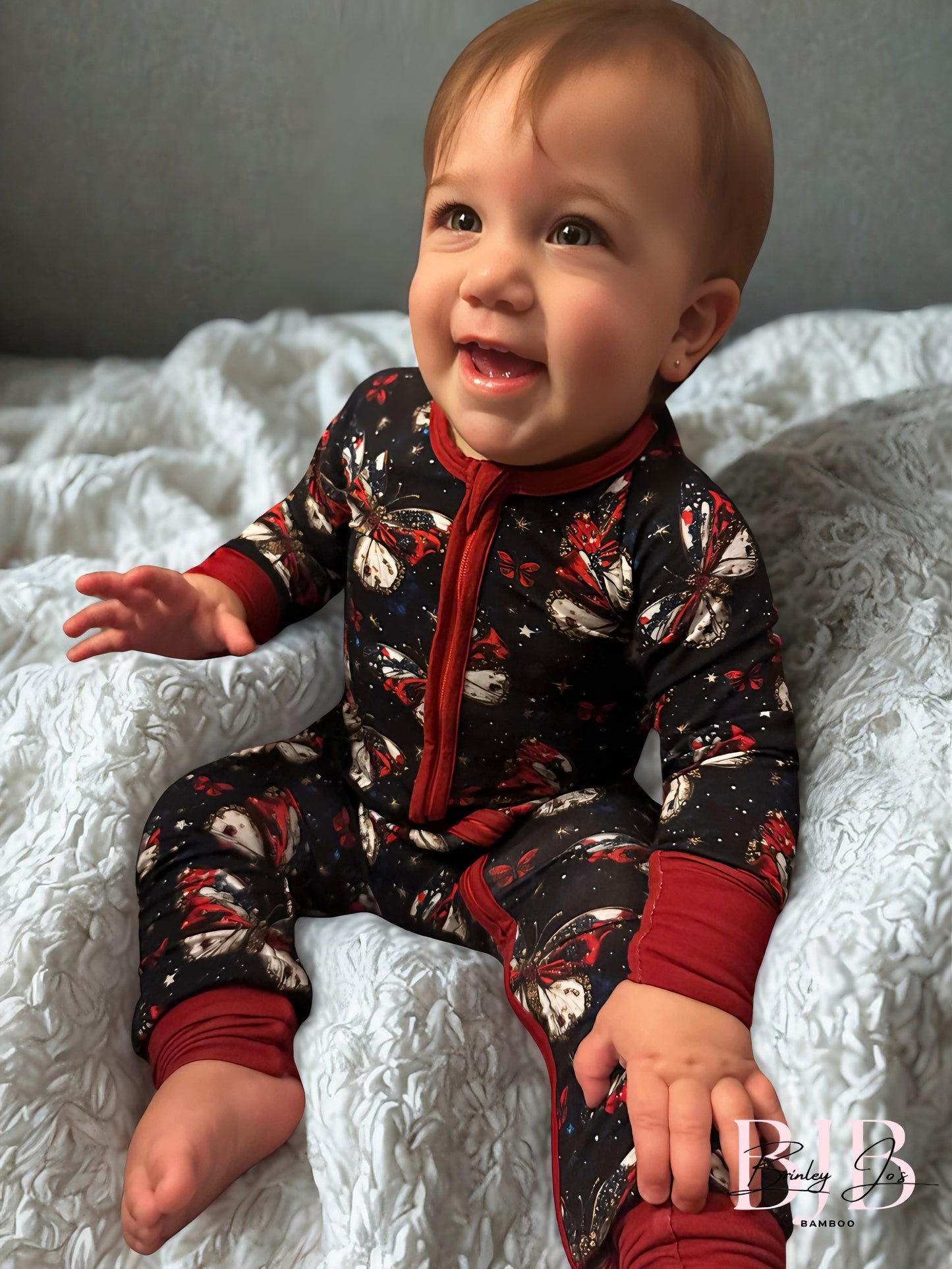 Firework Flutters Bamboo Romper