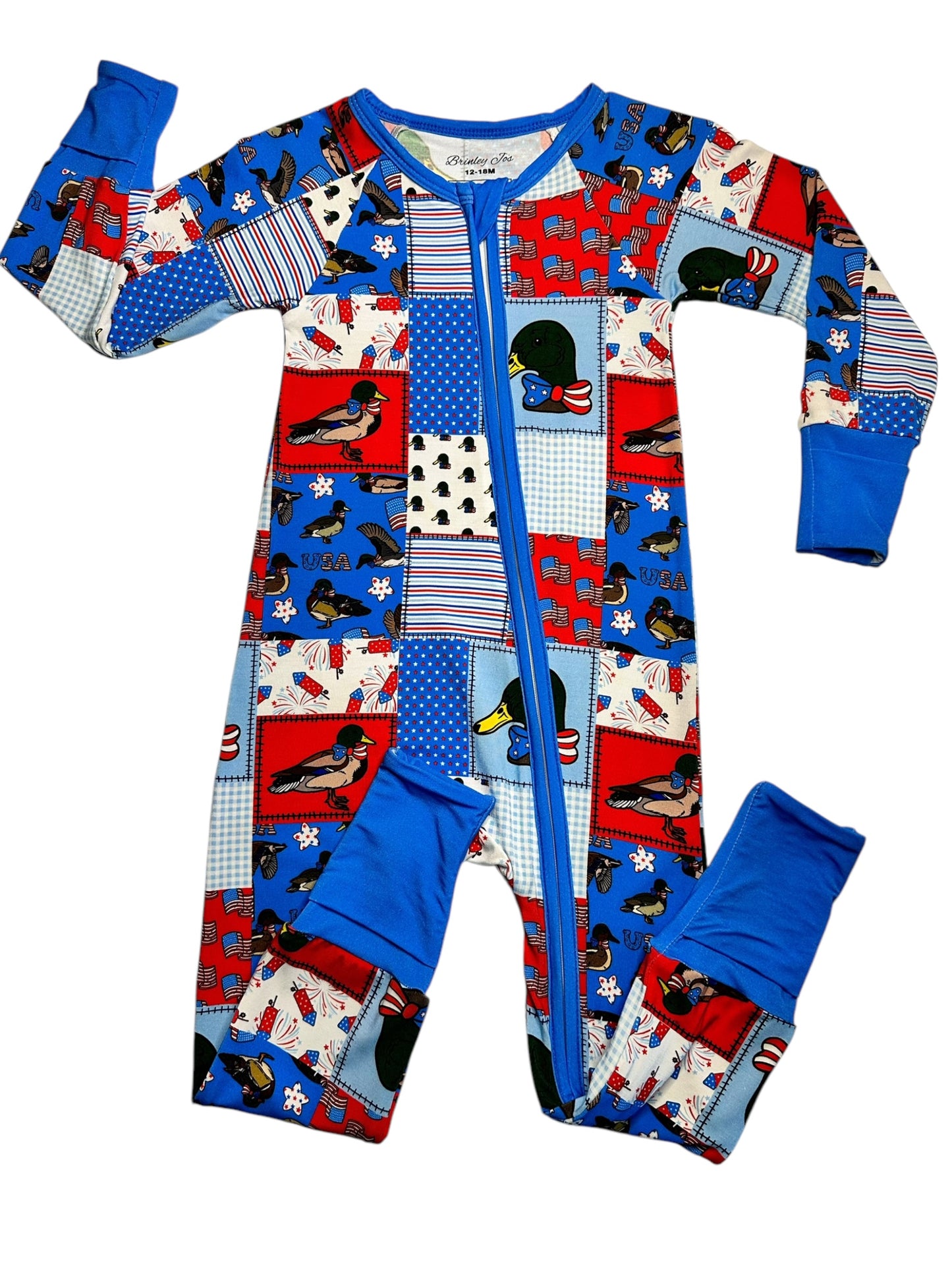 FireQUACKer Bamboo Romper