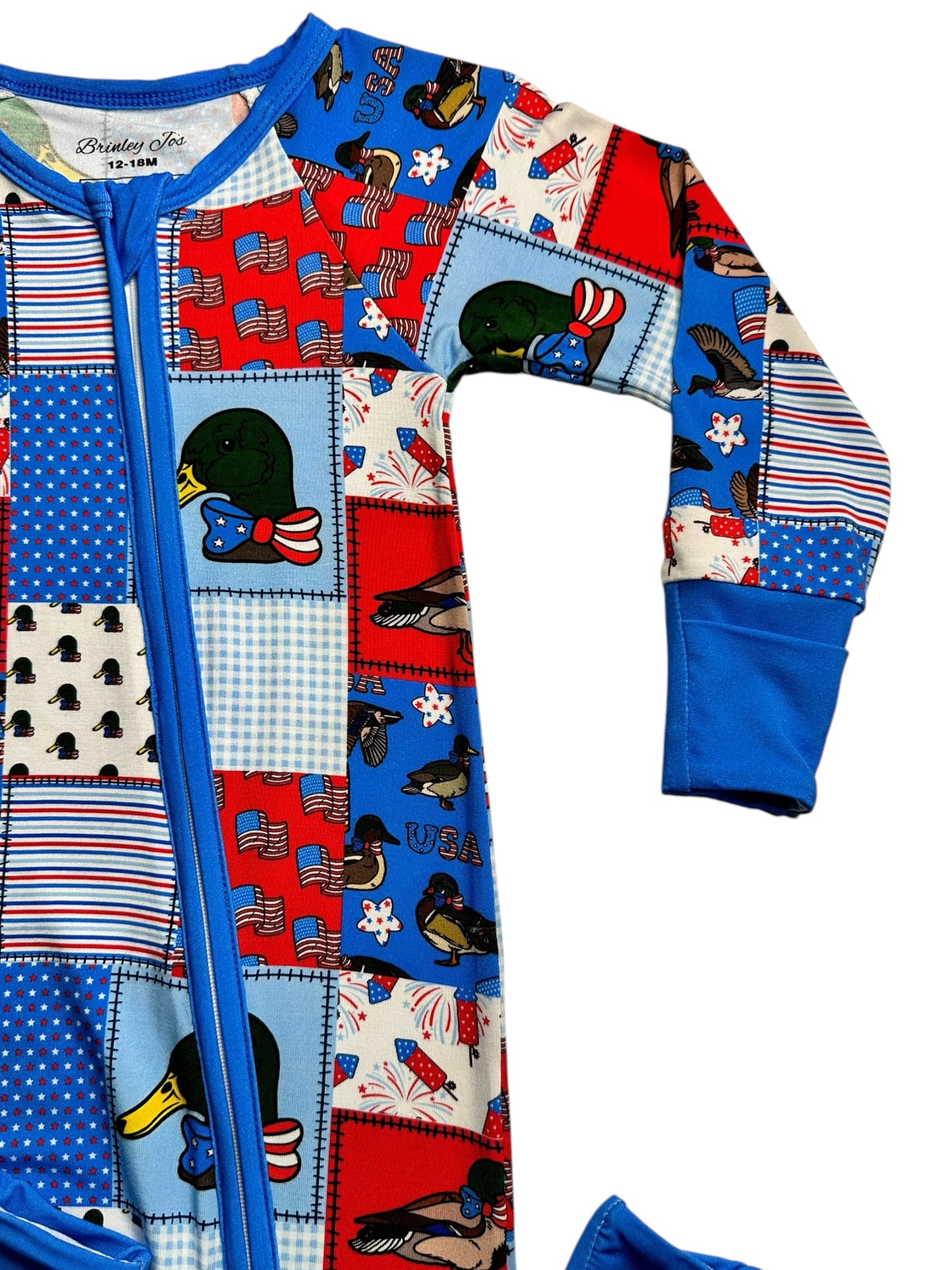 FireQUACKer Bamboo Romper