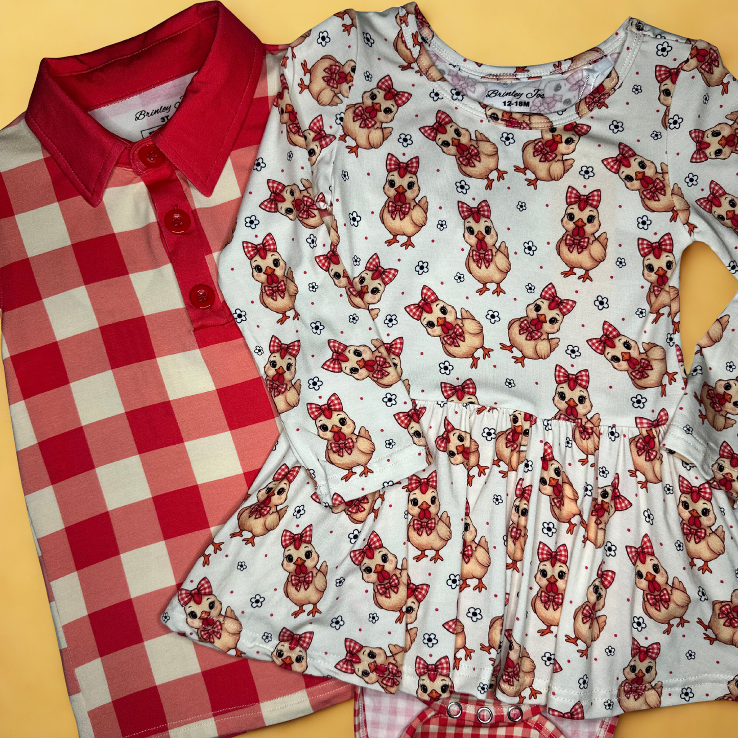 Little Lumberjack Bamboo Toddler Polo Top