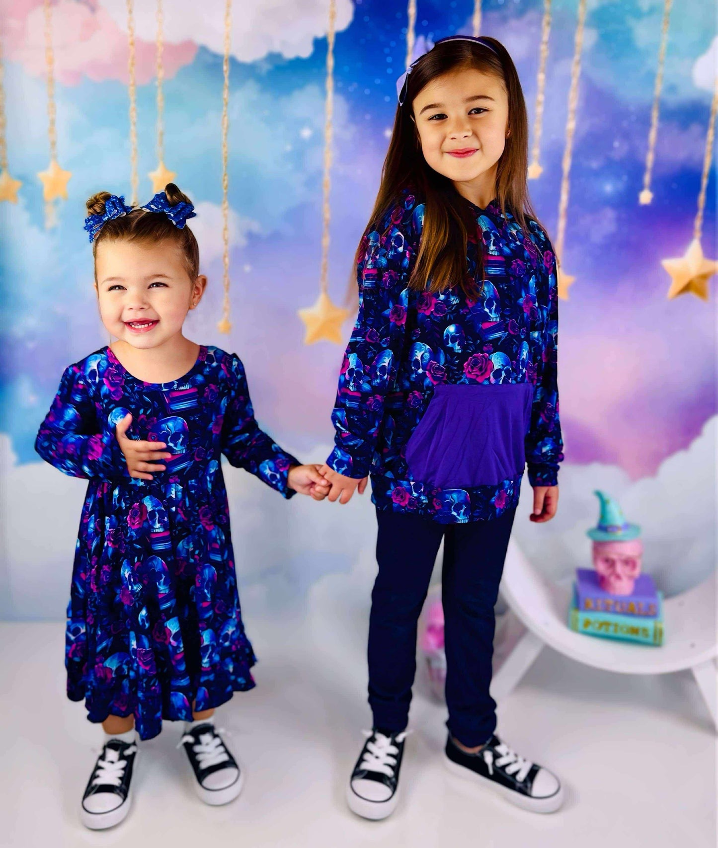 Poison Petals Bamboo Toddler/Big Kid Hoodie