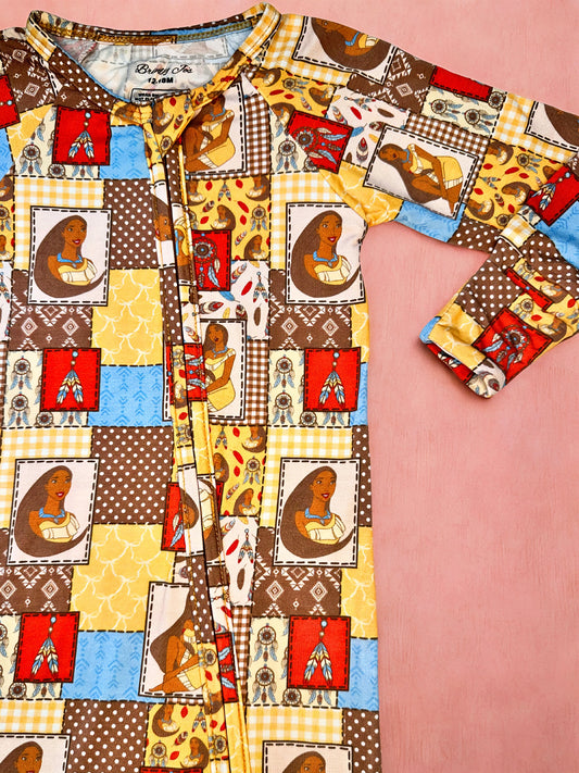 Woodland Warrior Bamboo Romper