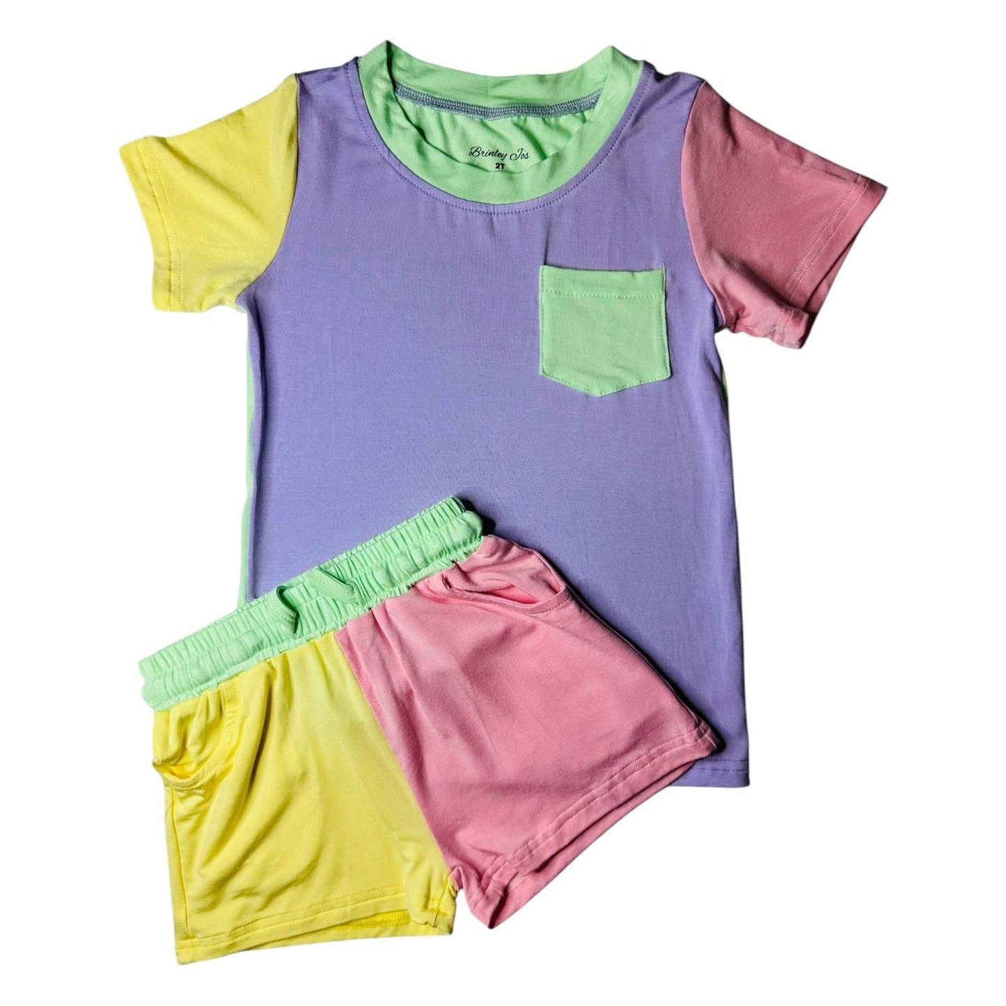 Bamboo Pocket Tee & Short Set