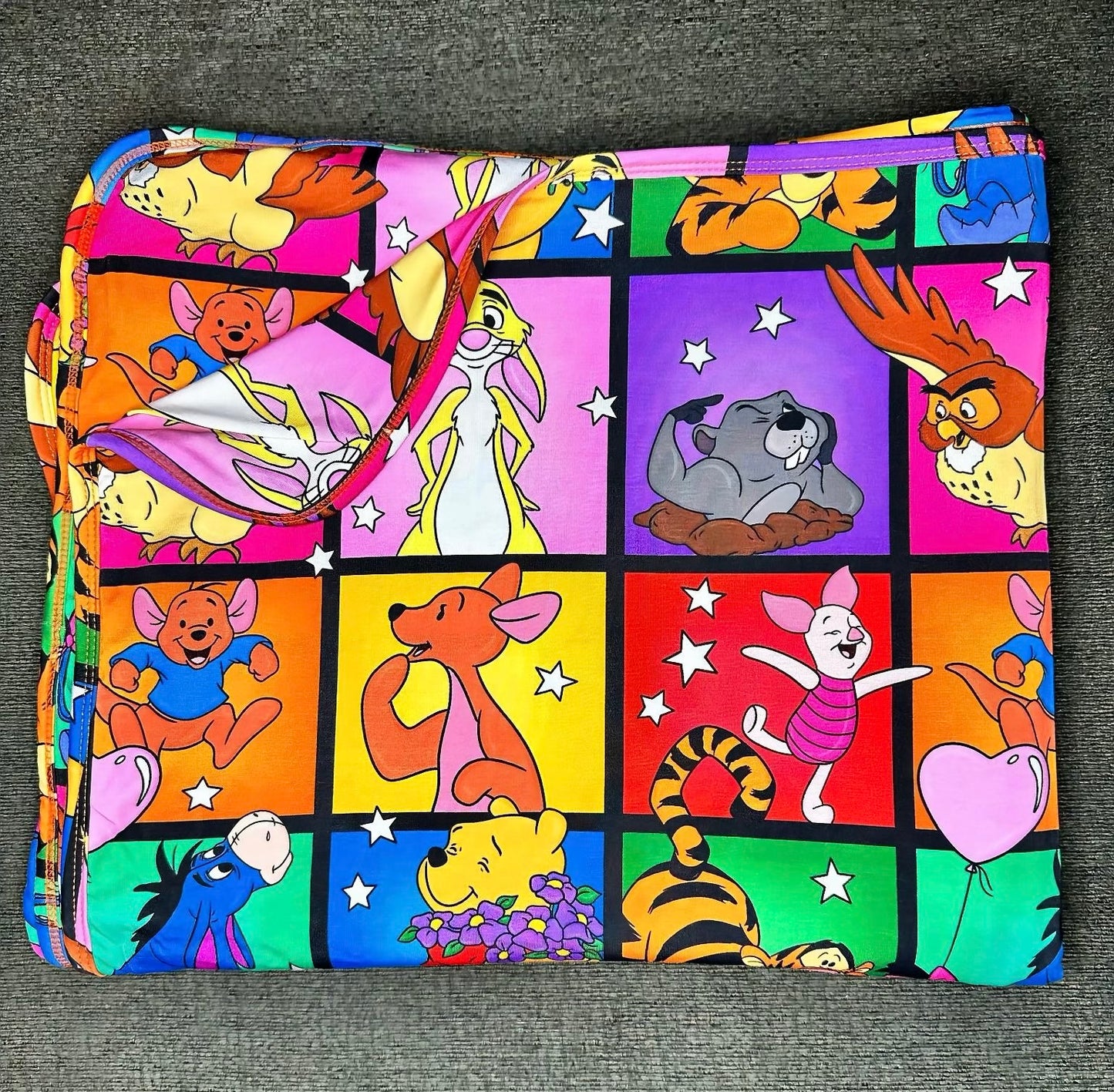 Hundred Acre Mosaic Double Layered Bamboo Blanket