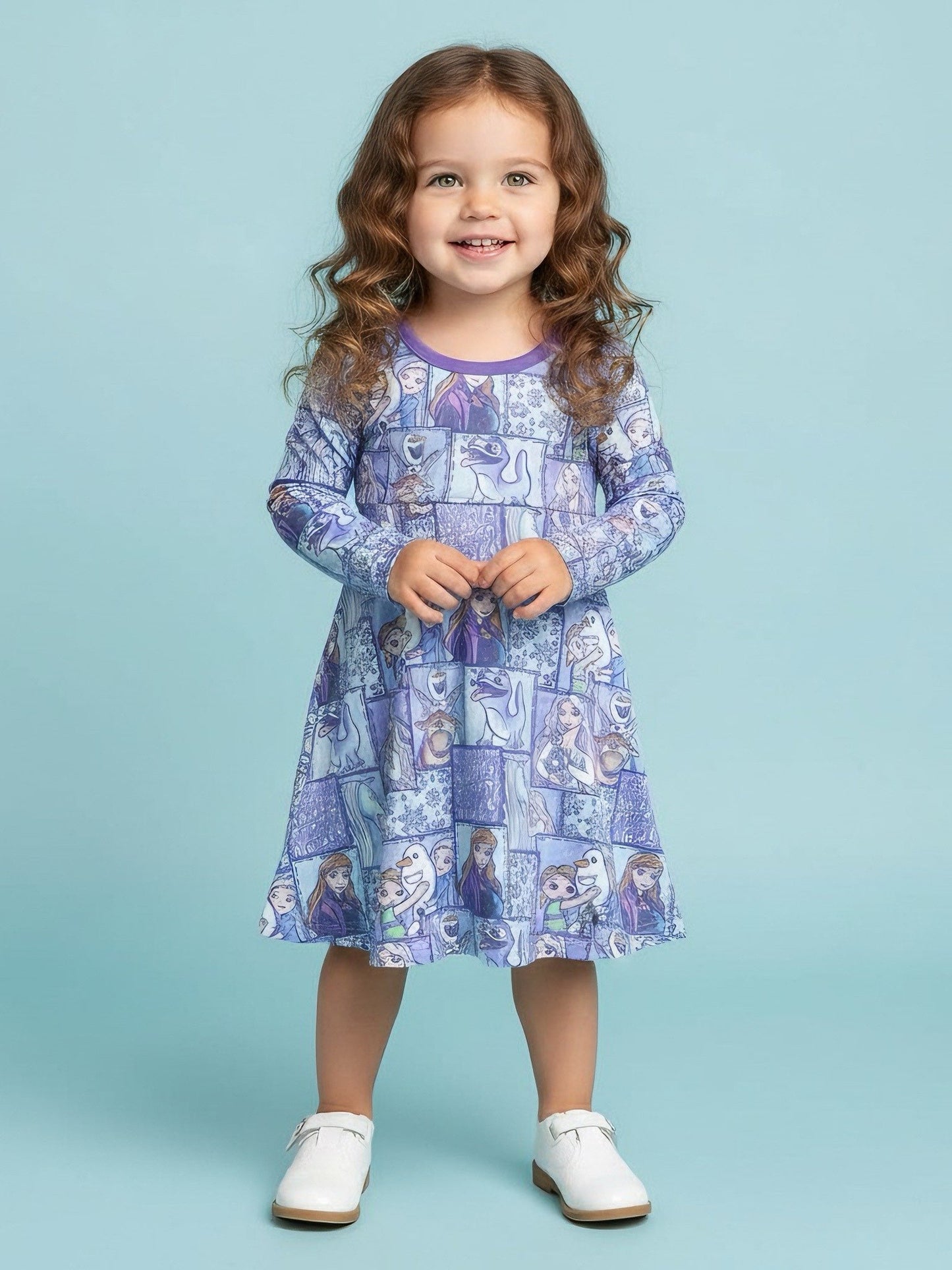 Ice Palace Playtime Bamboo Twirl Dress