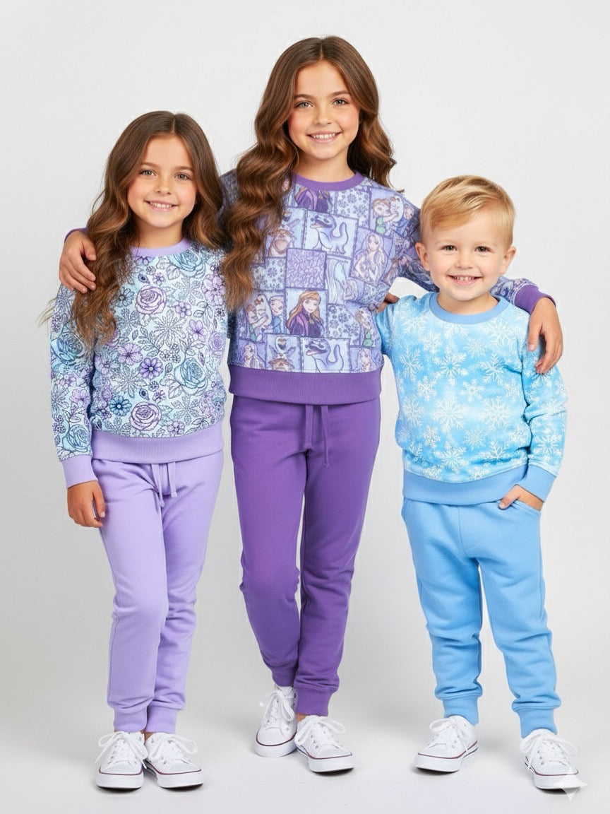 Arctic Bloom Bamboo Pullover