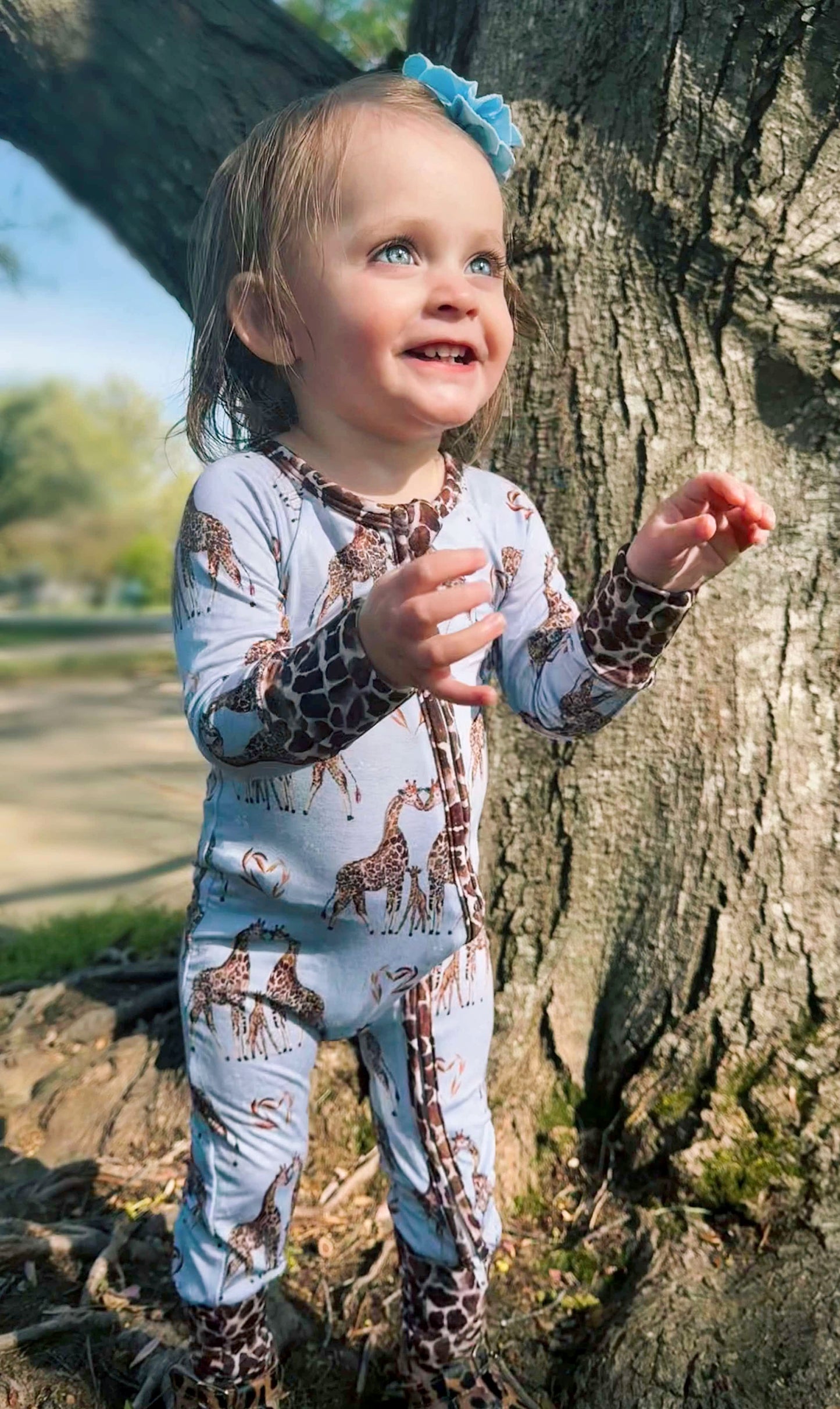 Love you Long Time Bamboo Romper