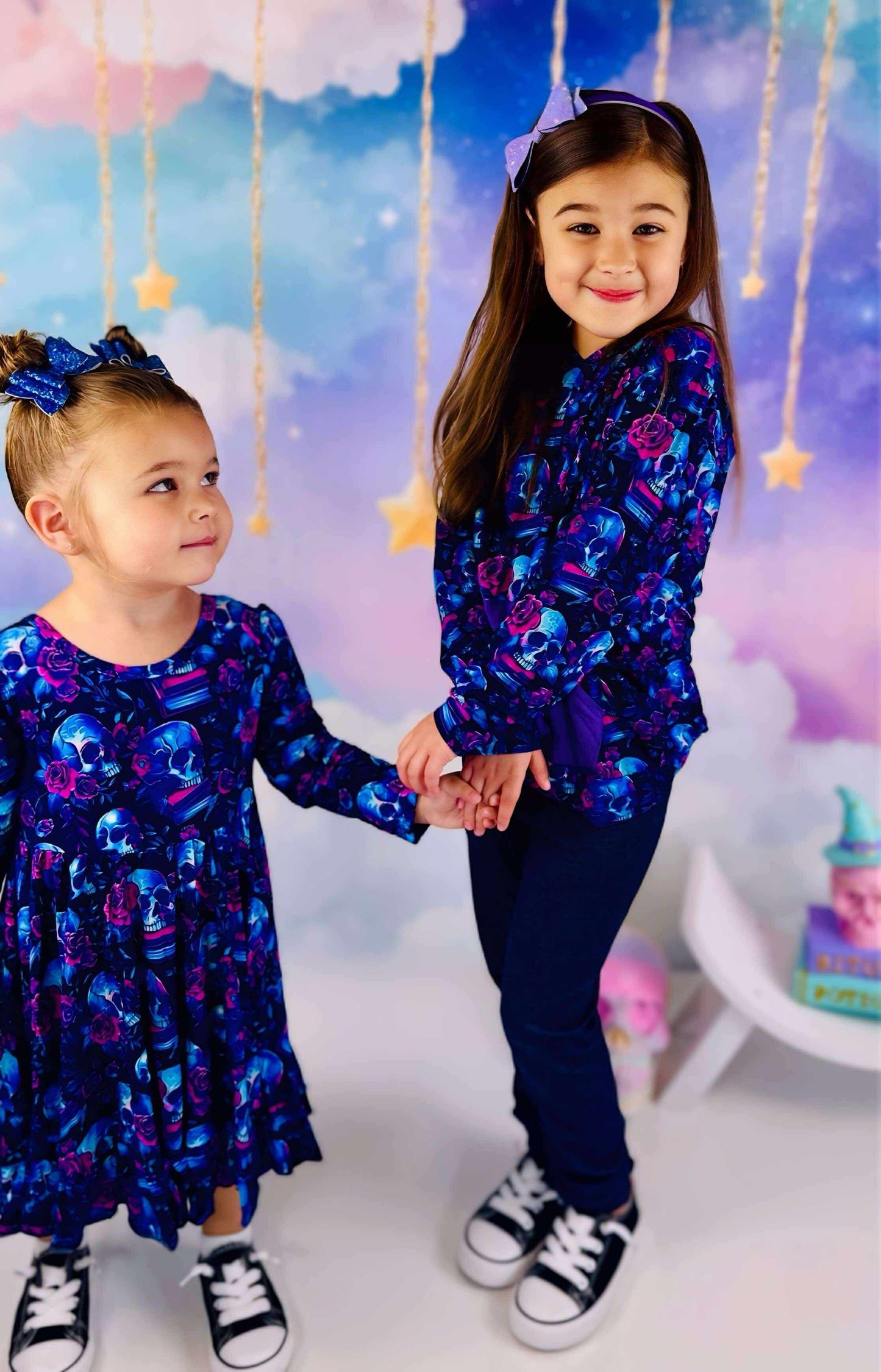 Poison Petals Bamboo Twirl Dress