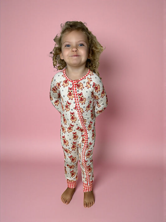 Pretty Peeps Bamboo Romper