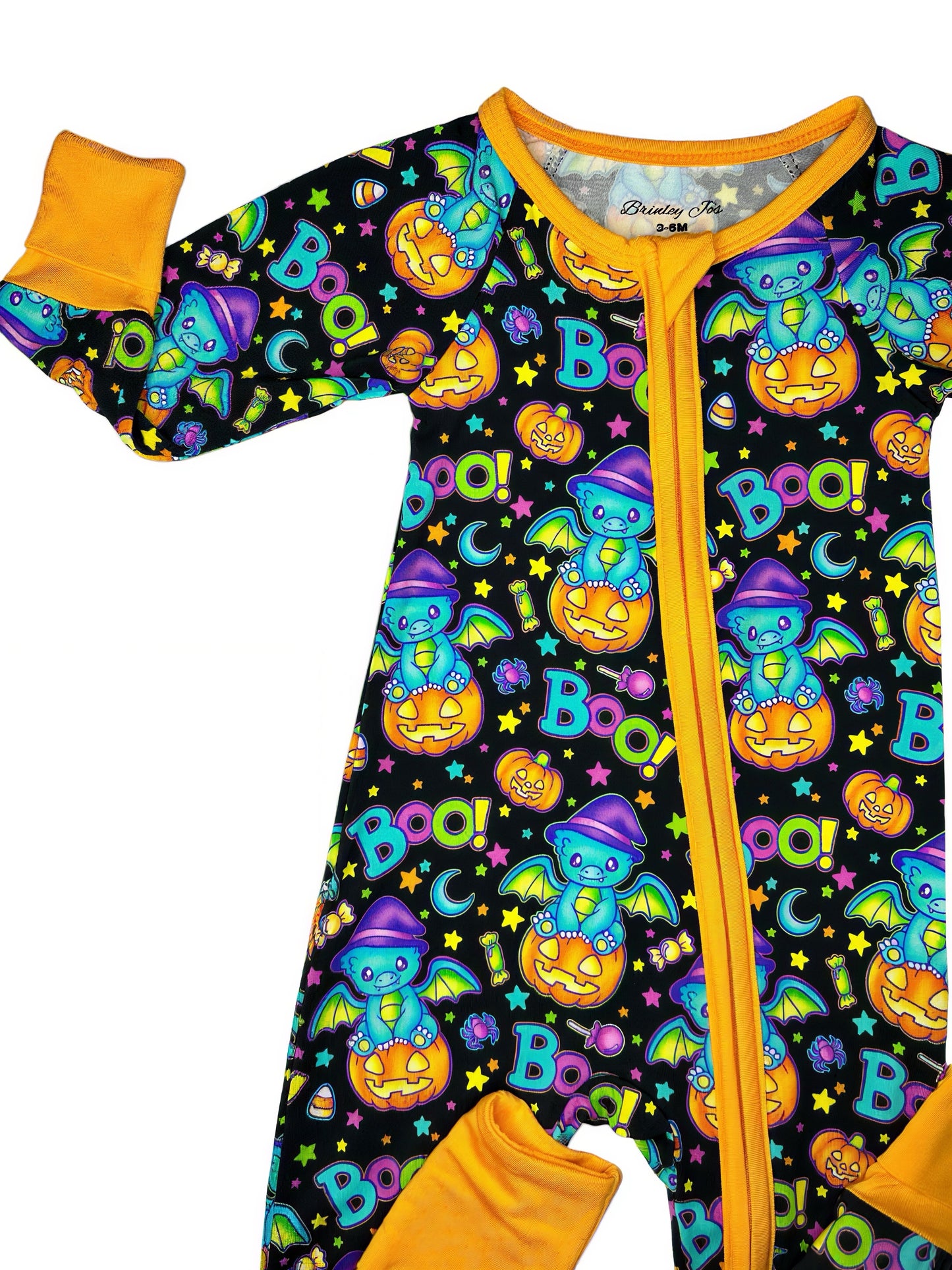 Moo Slayer Halloween Bamboo Romper