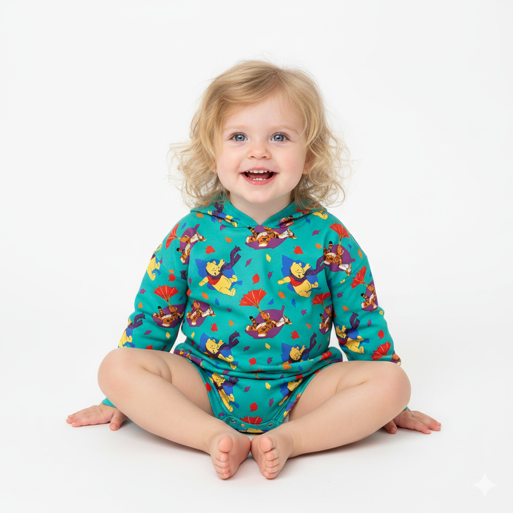 Retro Breeze Bamboo Bubble Hoodie with Snaps (pre order)