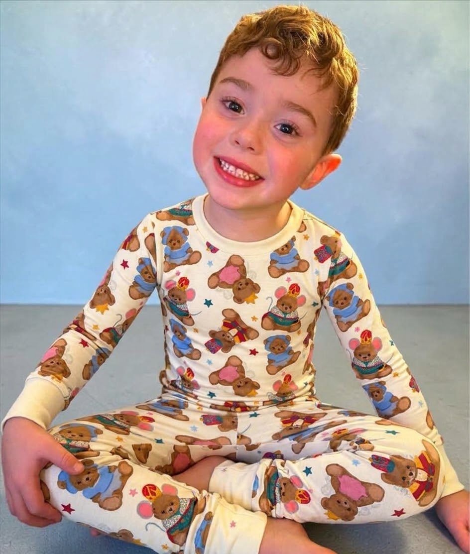 Whisker Wonderland Bamboo Long Sleeve and Pants Two Piece Pajama Set (Pre order with expected arrival end of November)