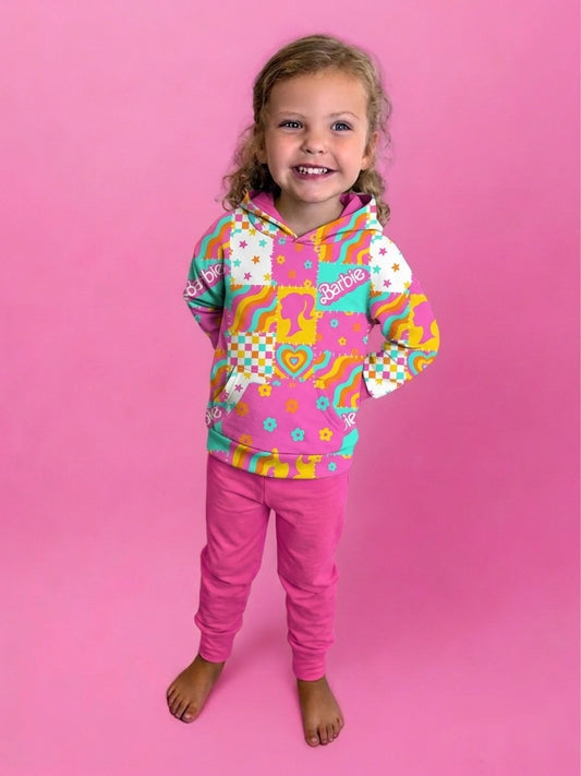 Flower Power Bamboo Toddler Hoodie (Pre Order with expected arrival end of September)