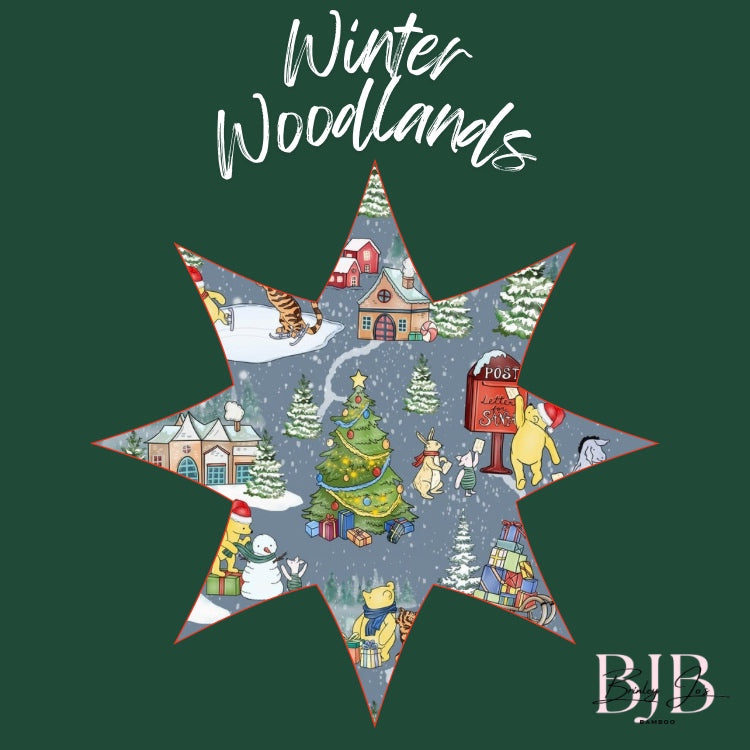 Winter Woodlands Bamboo Jogger Set