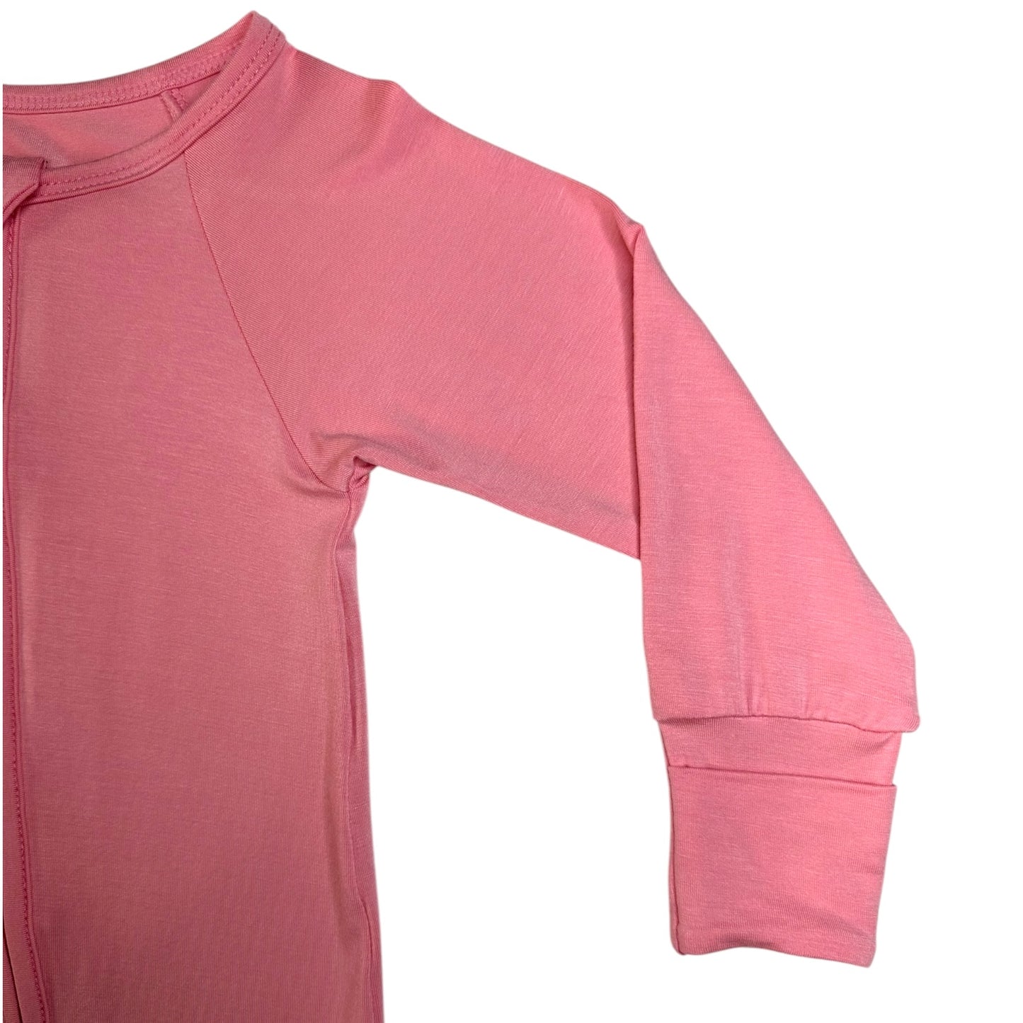 Magenta Solid Bamboo Romper