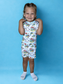 Ocean Princess Bamboo Two Piece Short Sleeve and Shorts Pajama Set