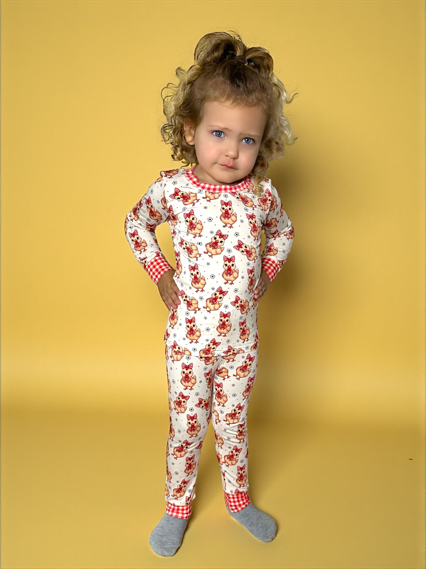 Pretty Peeps Bamboo Two Piece Pajama Set
