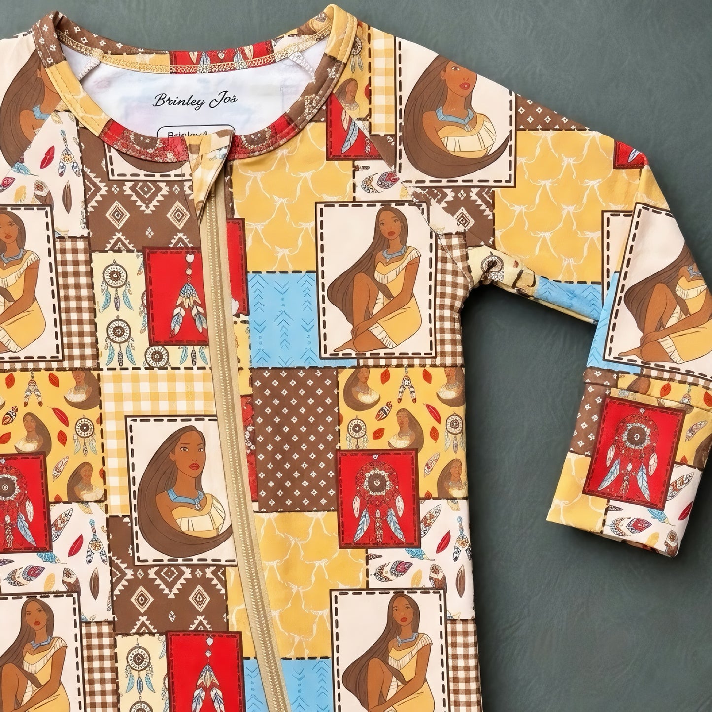 Woodland Warrior Bamboo Romper (Pre order with arrival time end of Sept.)