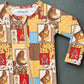 Woodland Warrior Bamboo Romper (Pre order with arrival time end of Sept.)