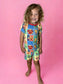 Flashback Flippy Bamboo Short Sleeve and Shorts Two Piece Pajama Set