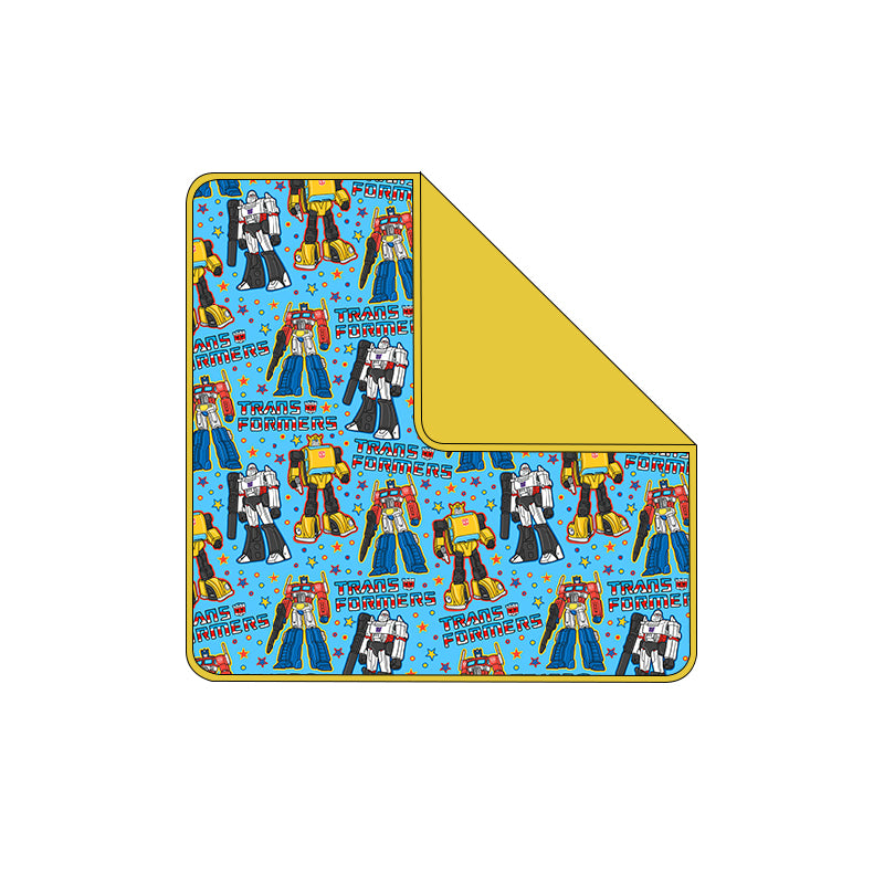 Retro Robot Double Layered Bamboo Blanket (Pre Order with expected arrival end of Sept 2026)